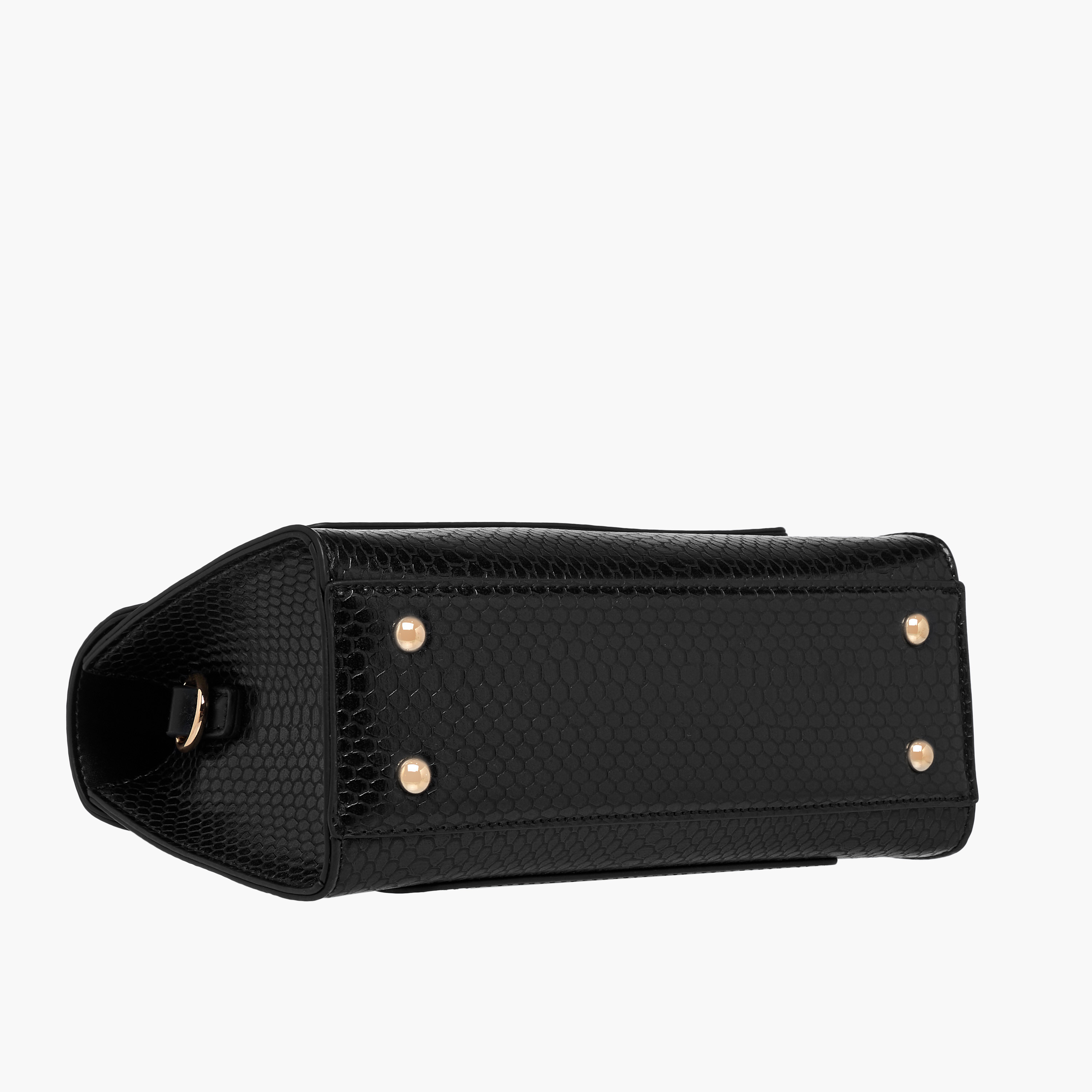 شنطة كروس بودي بارزة الملمس بحزام قابل للتعديل وطية إغلاق من بابريكا-women-bagsandwallets-handbags-image-7