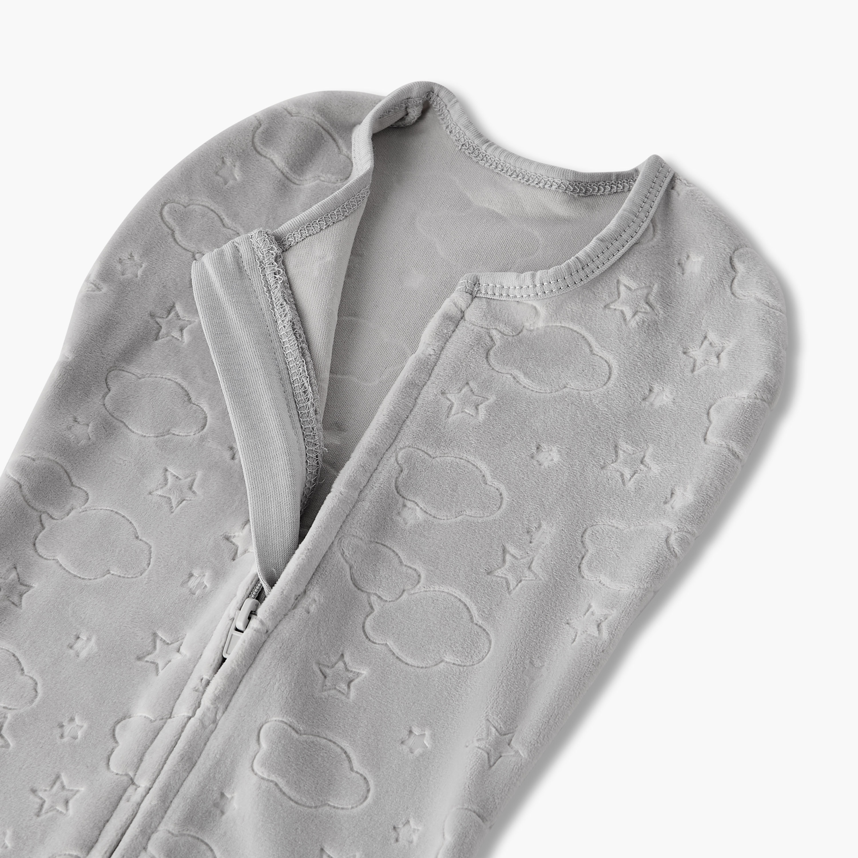 Juniors Baby Sleeping Bag with Star Texture, 0-2 Months-baby-nursery-babybedding-image-4