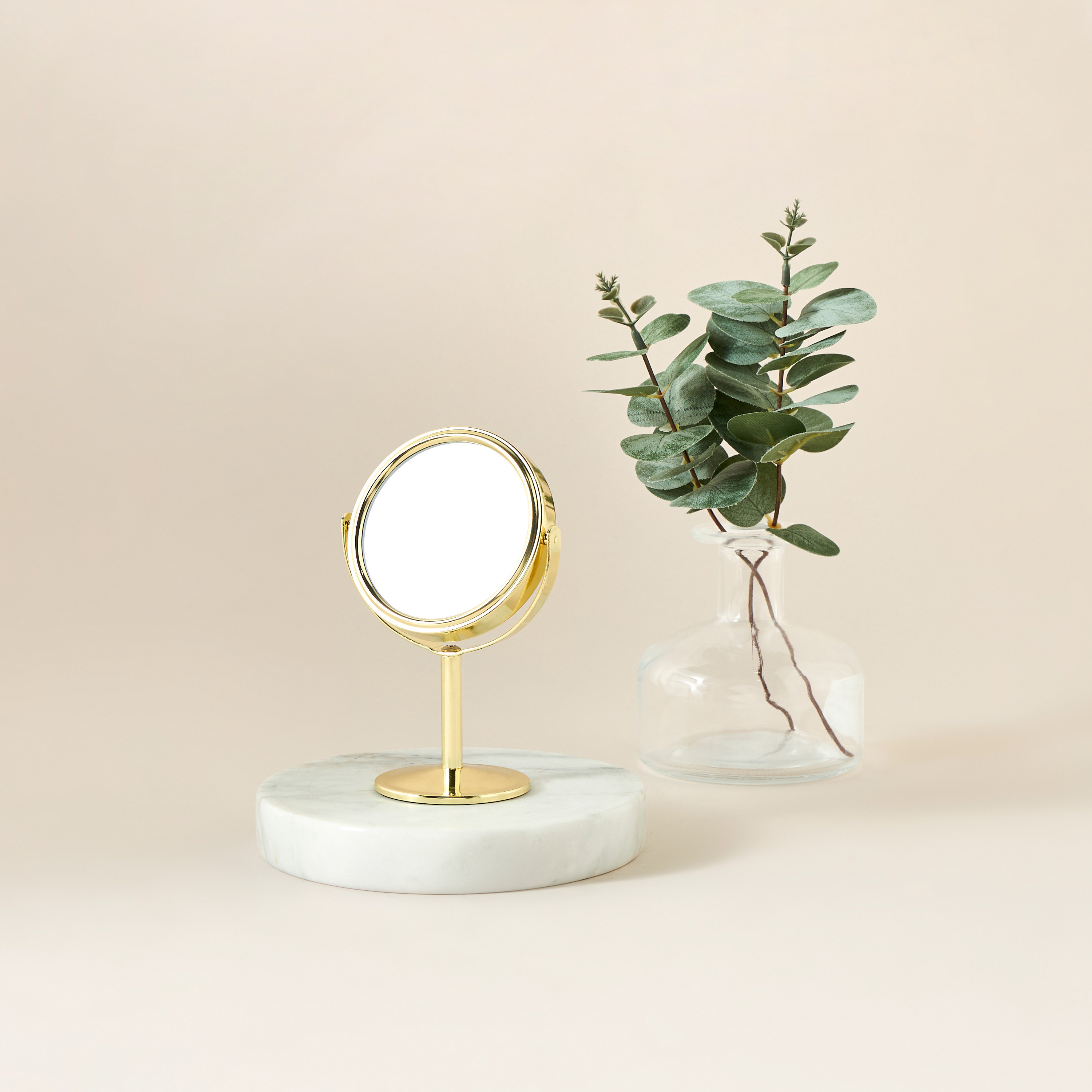 مرآة طاولة ستانلس ستيل من فايندز-beautyandpersonalcare-makeup-brushesandaccessories-makeupmirror-image-2