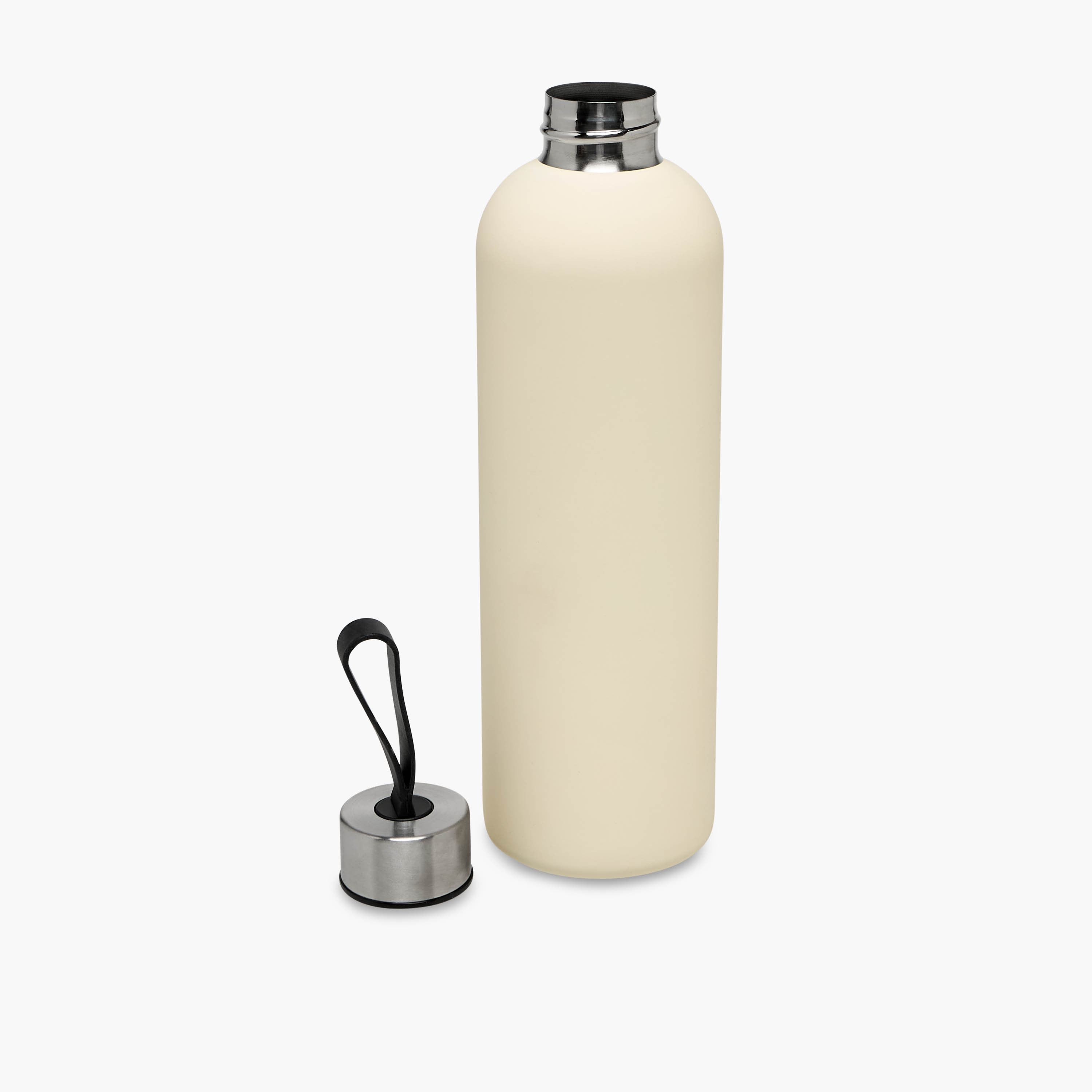 Solid Stainless Steel Water Bottle - 1 L-school-waterbottles-image-2