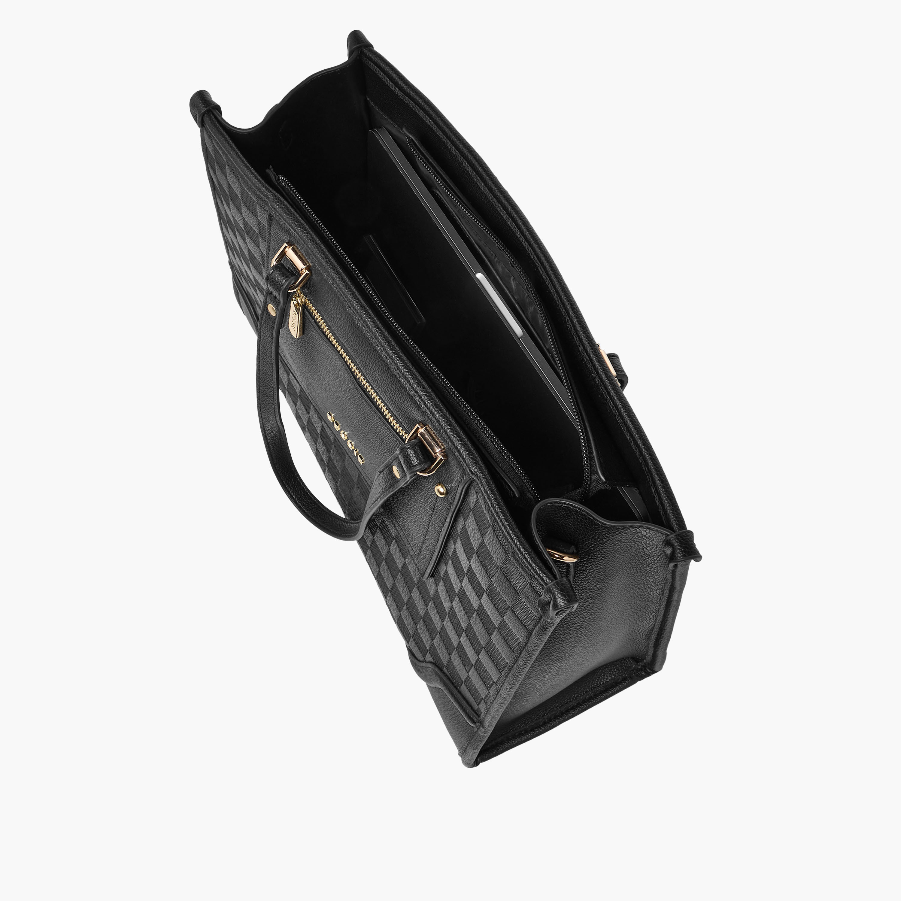 شنطة توتي منقوشة بحزام قابل للفصل من بيسي لندن-women-bagsandwallets-handbags-image-9