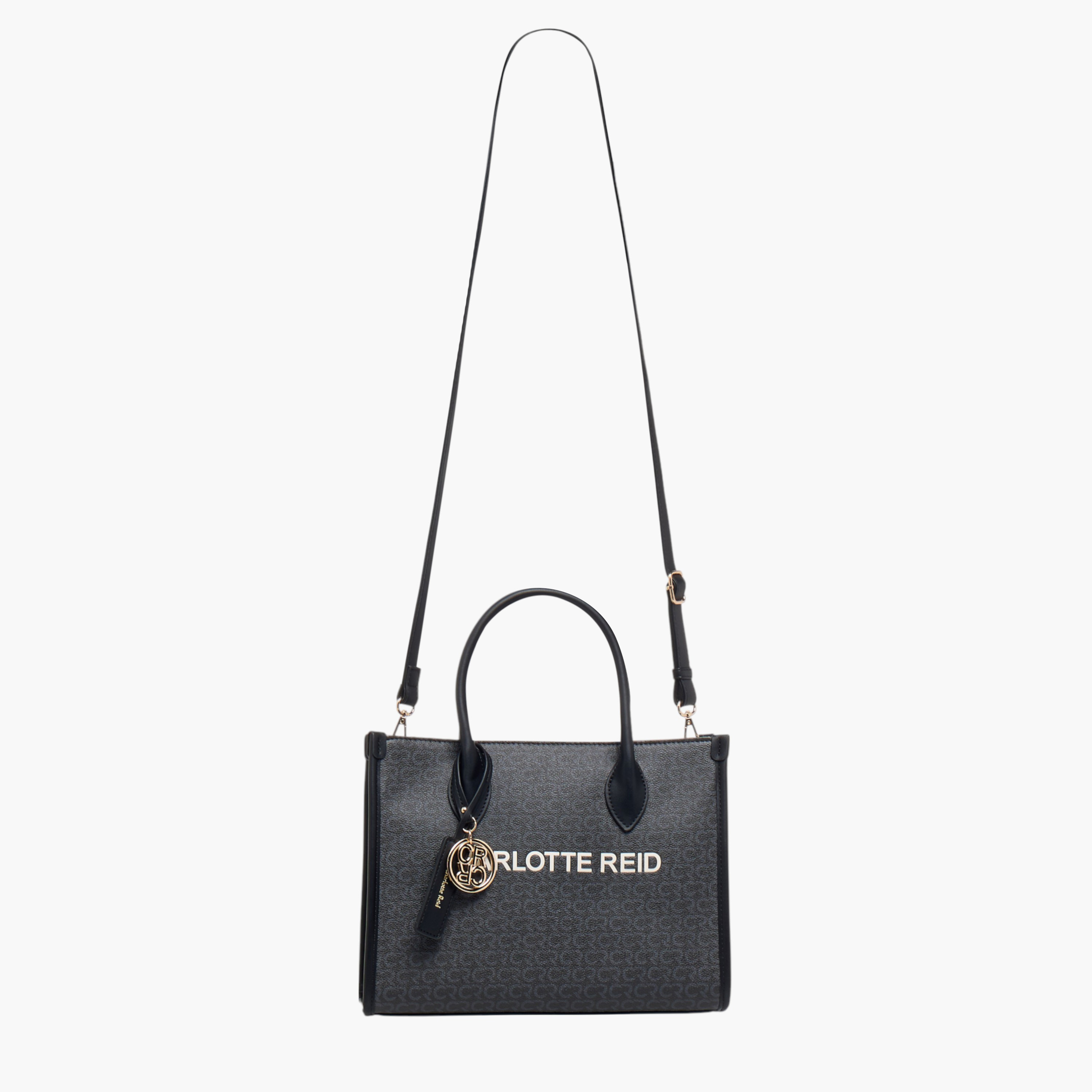 شنطة توت بحزام قابل للفصل وطبعات مونوجرام من شارلوت ريد-women-bagsandwallets-handbags-image-3