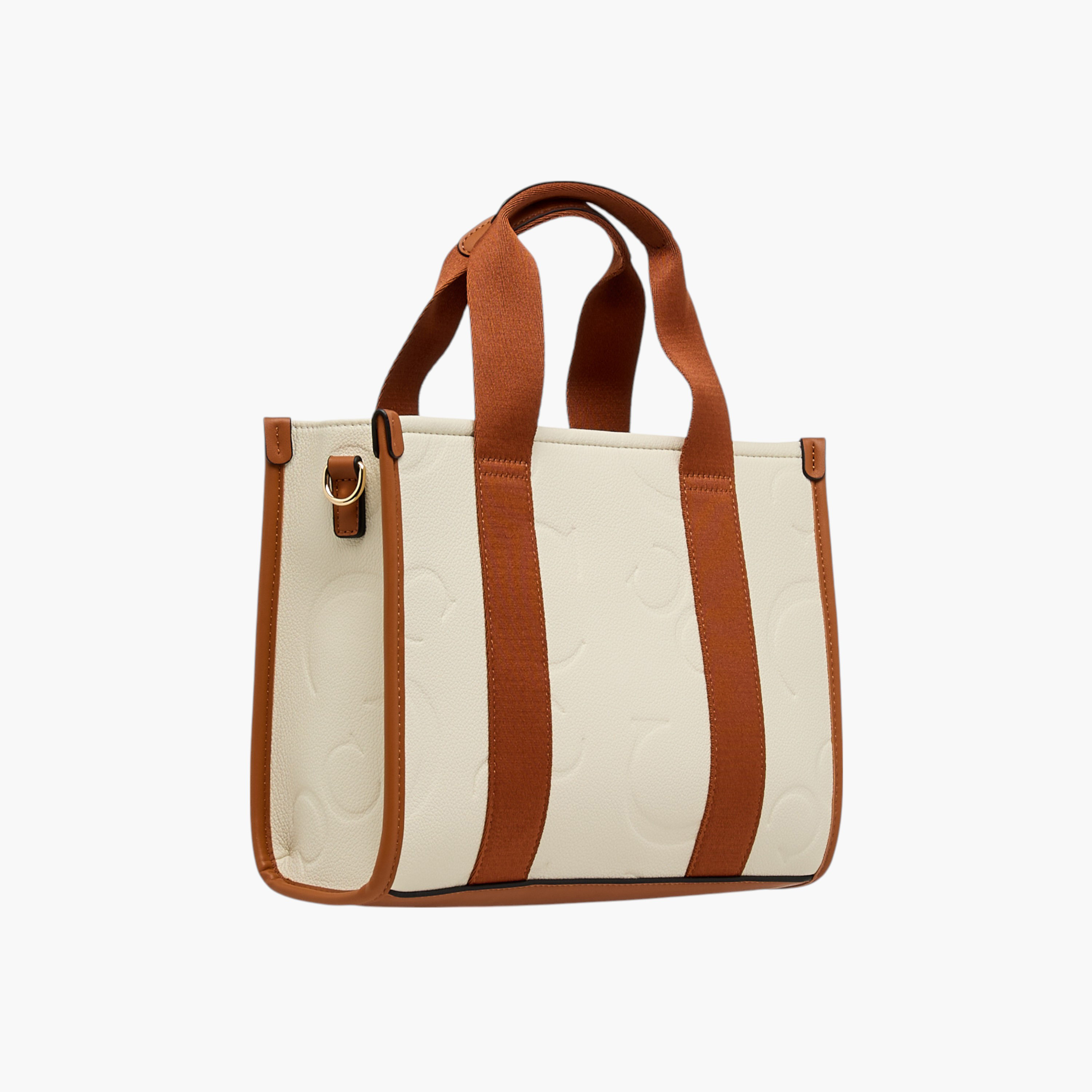 شنطة توت بحزام قابل للفصل وسحاب إغلاق ونقوش من شارلوت ريد-women-bagsandwallets-handbags-image-5