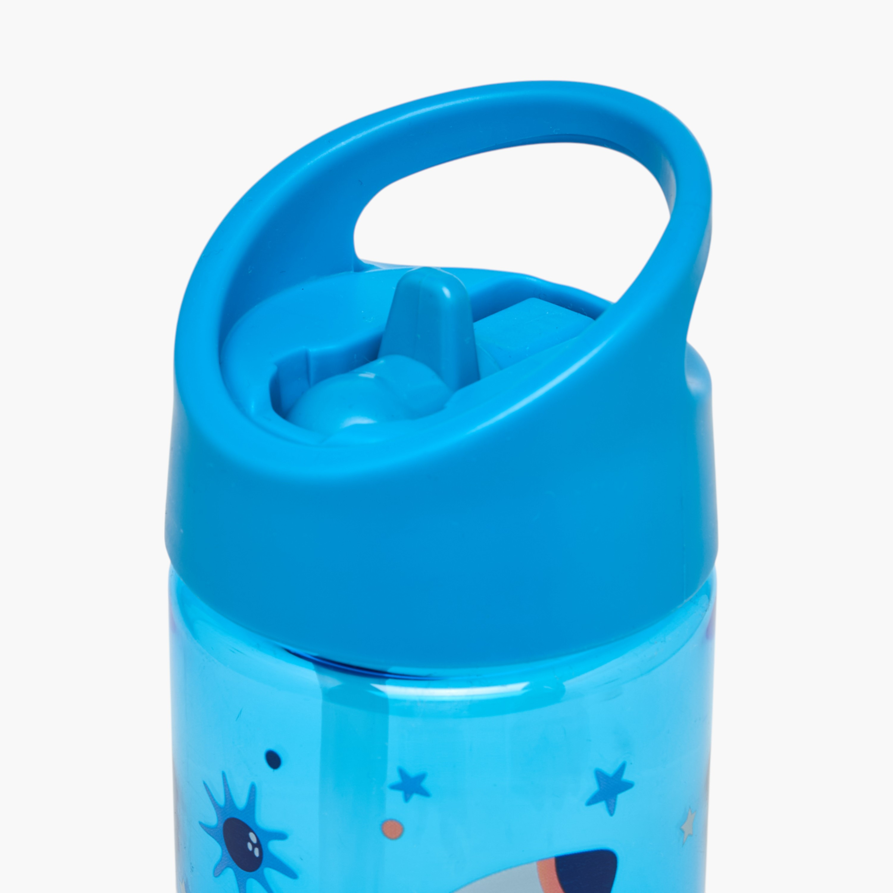 Space Print Sipper Water Bottle - 420 ml-school-waterbottles-image-3