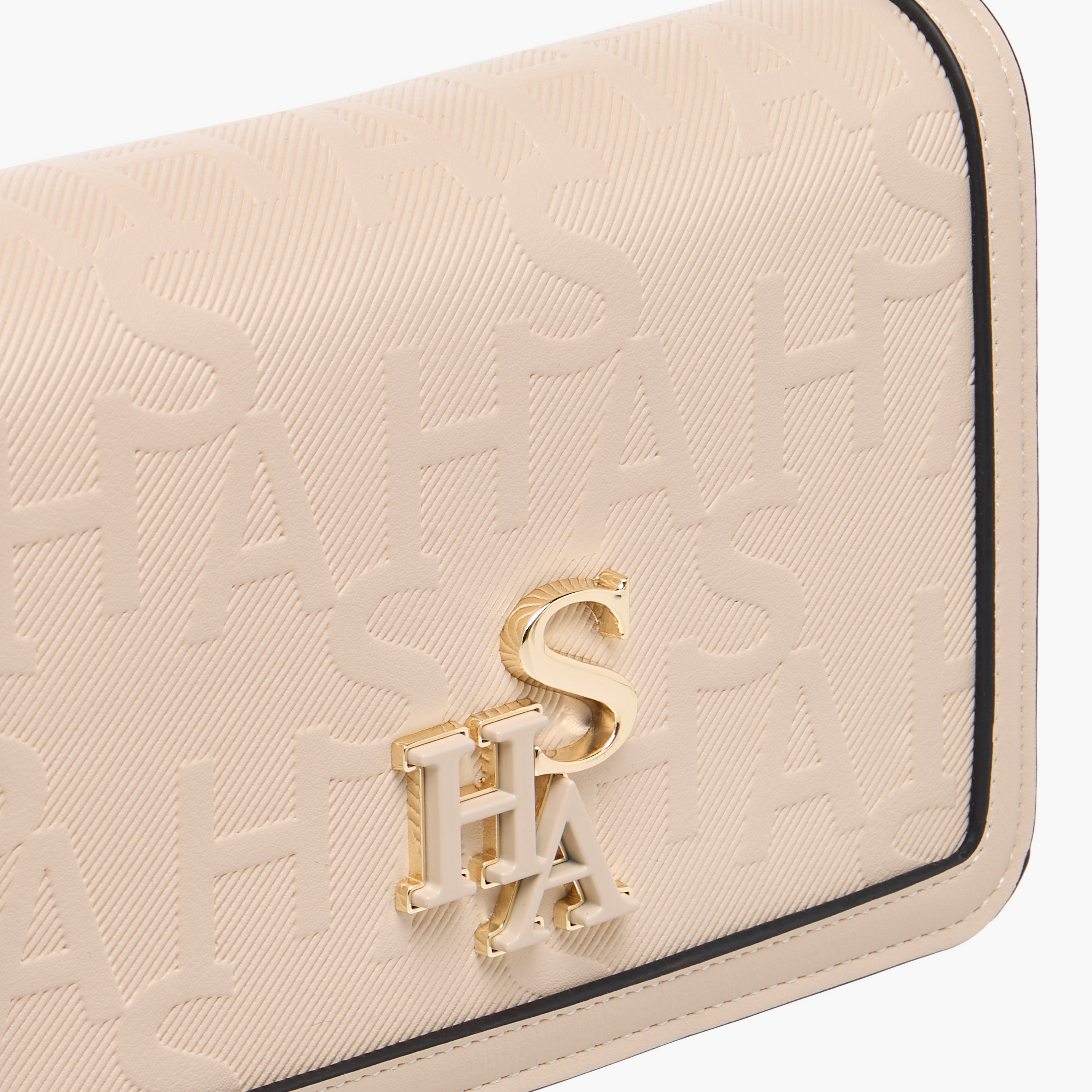 Sasha Embossed Crossbody Bag with Chain Strap and Button Closure-women-bagsandwallets-handbags-image-5