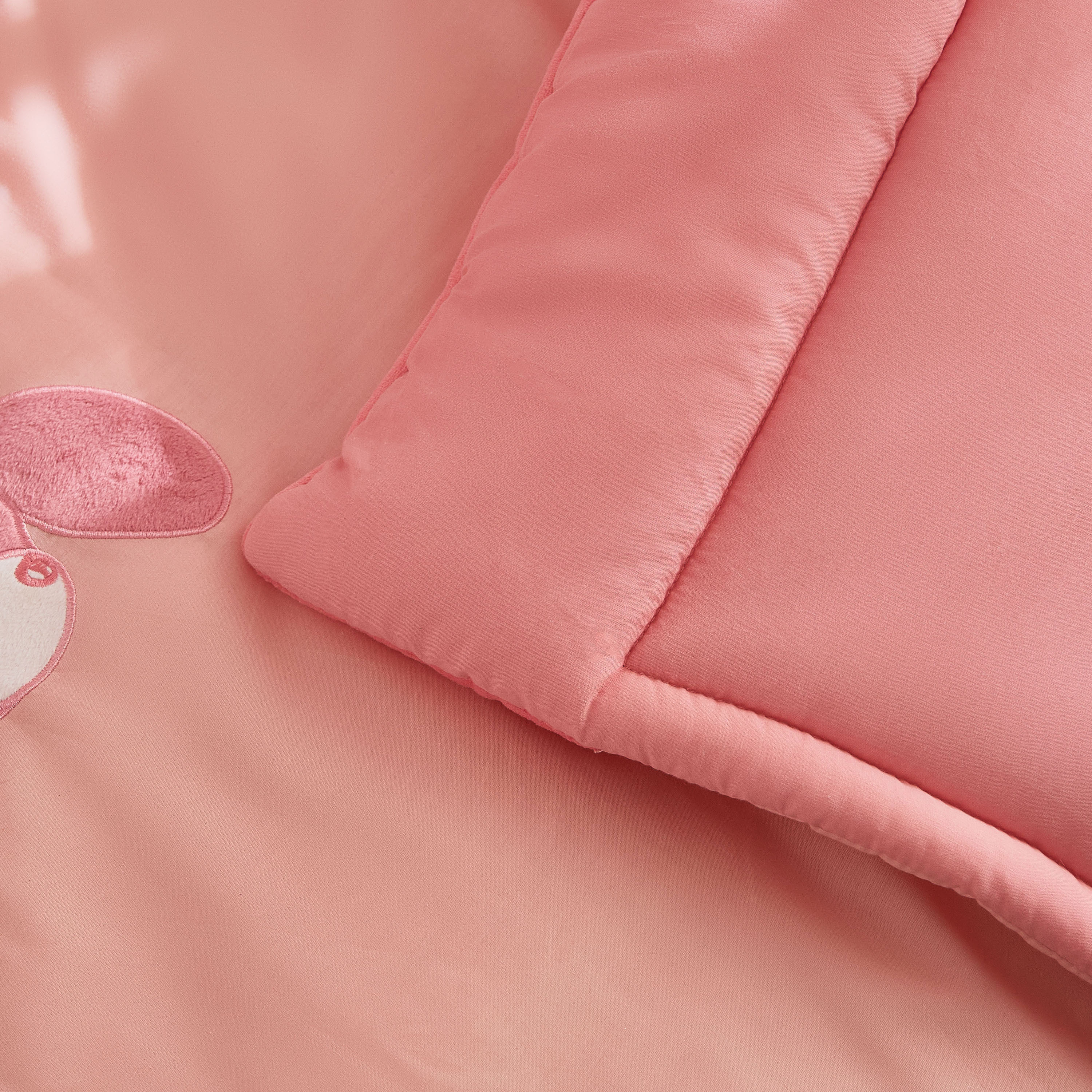 Juniors Bunny Embroidered Comforter - 85x115 cm-baby-nursery-babybedding-image-7