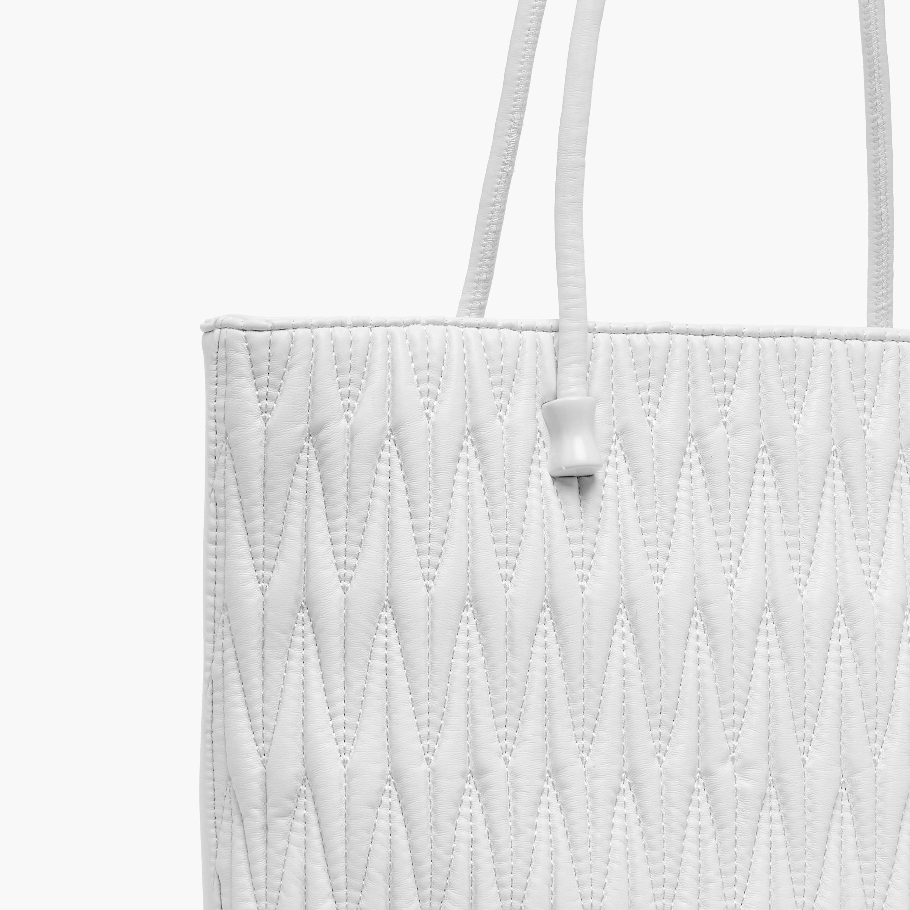 Adore Quilted Tote Bag with Double Handle and Zip Closure-women-bagsandwallets-handbags-image-4