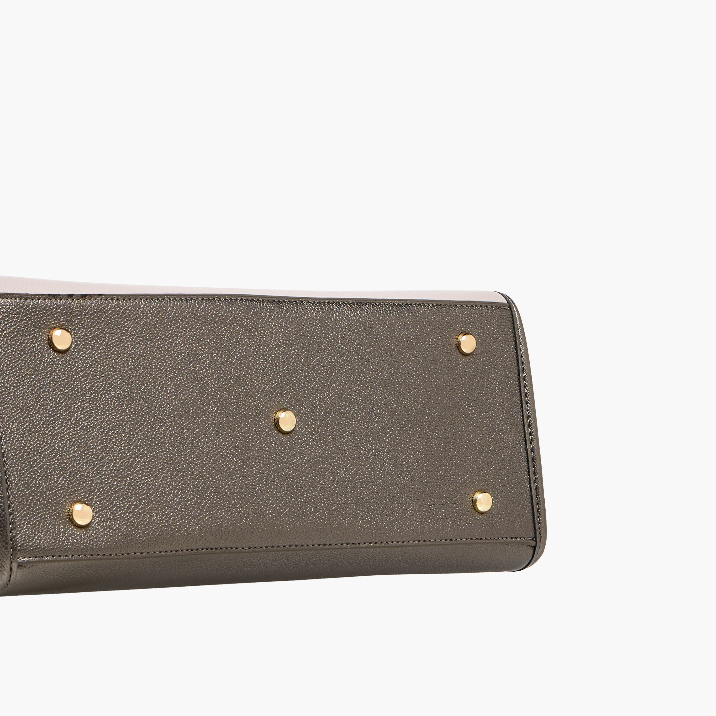 شنطة توتي بقوالب ملونة وتفاصيل سلسلة ومقابض مزدوجة من أدور-women-bagsandwallets-handbags-image-7
