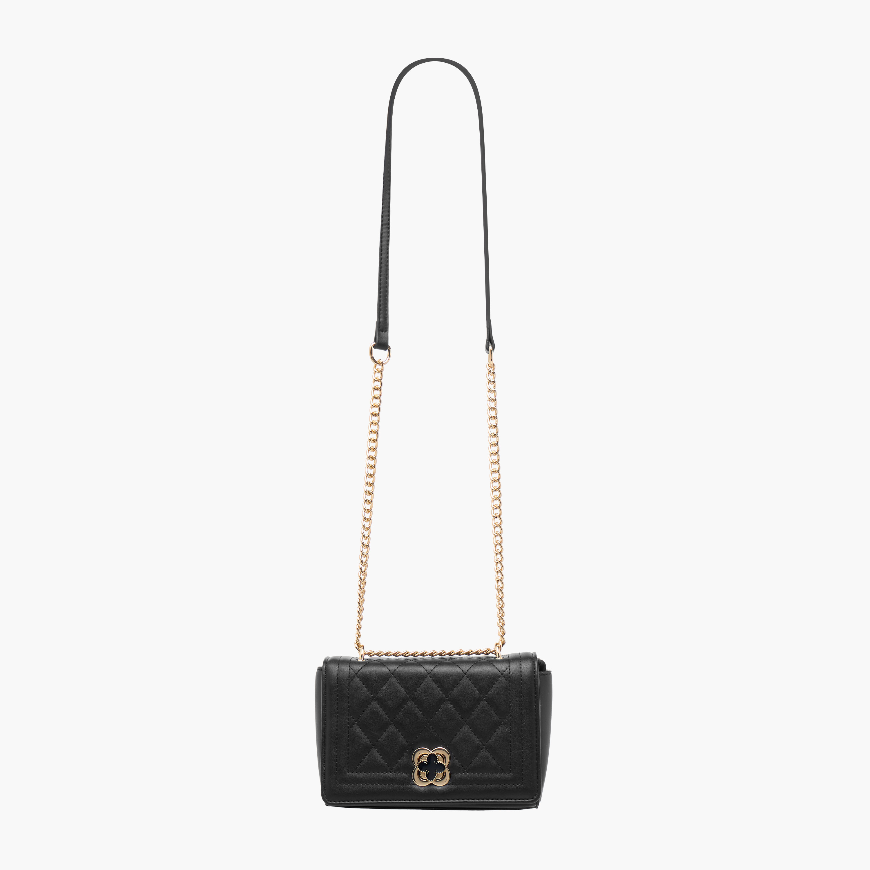 شنطة كروس بودي مبطنة بحزام سلسلة وقفل إغلاق دوار من أدور-women-bagsandwallets-handbags-image-4