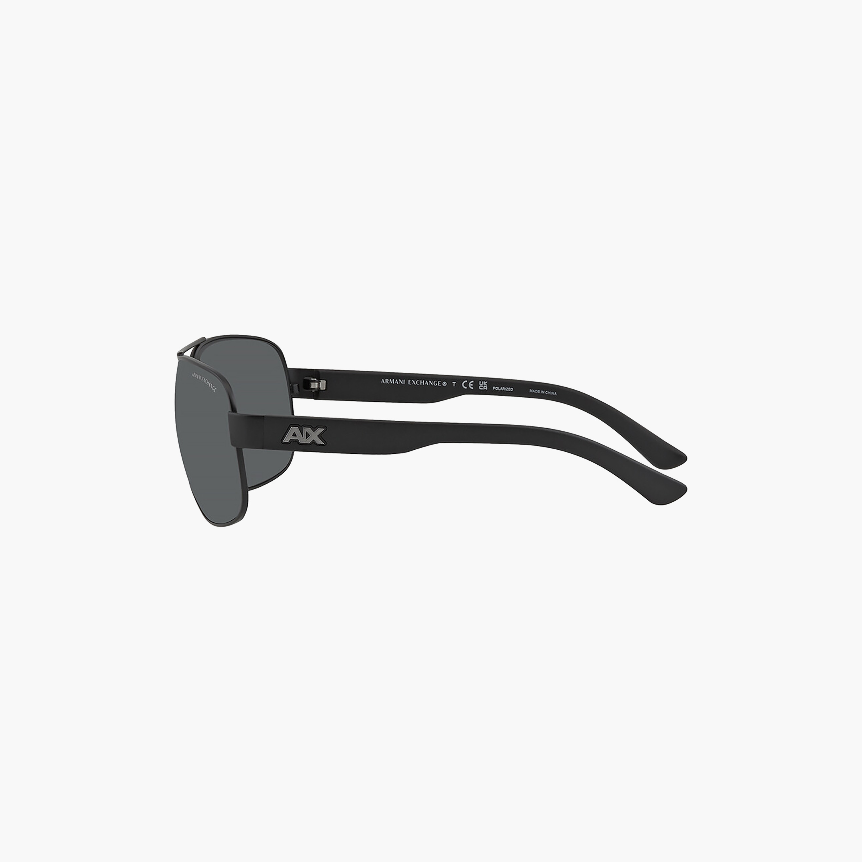 Armani Exchange Men Aviator Polorized Grey Sunglasses | 0AX2012S606381-men-sunglasses-image-2