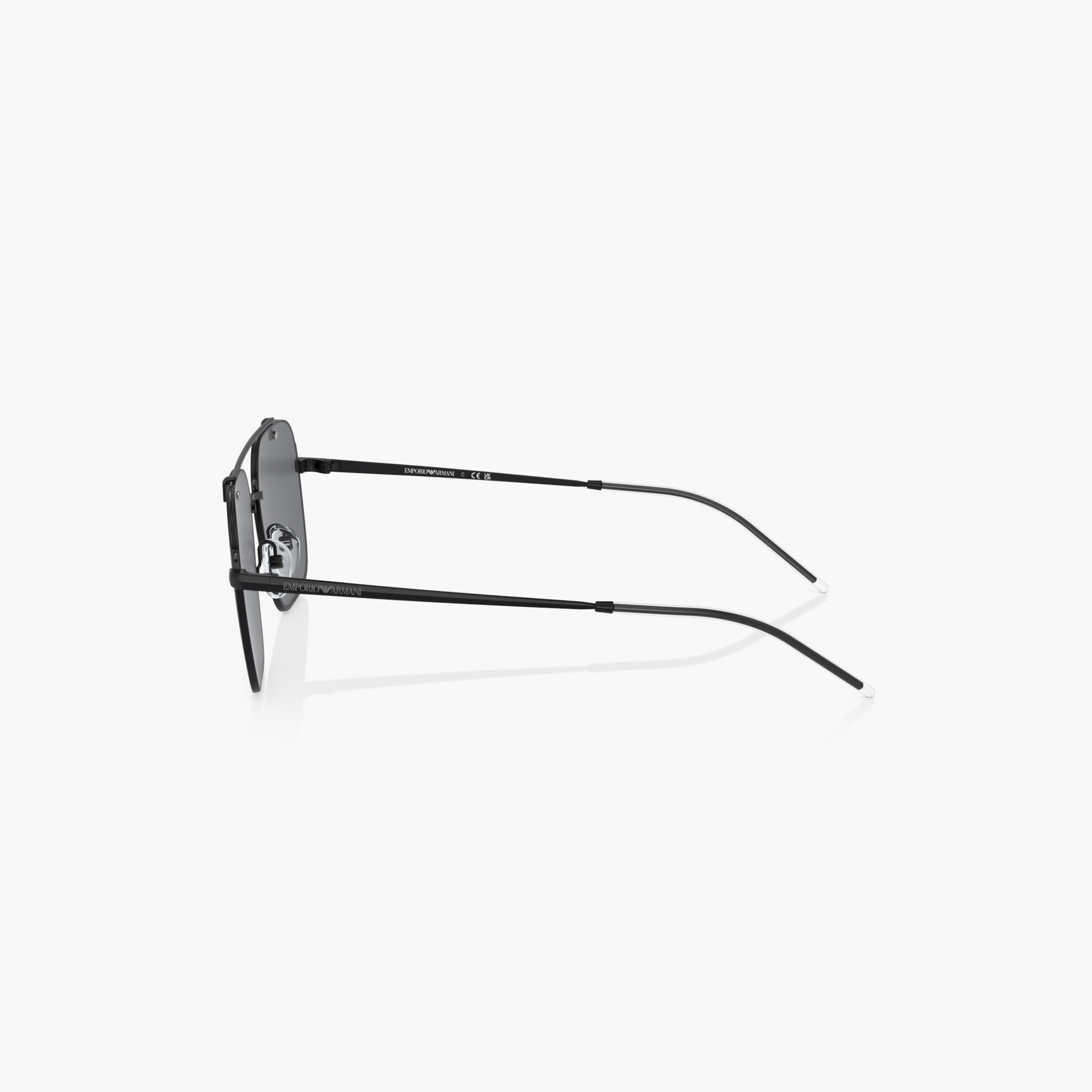 EMPORIO ARMANI Tinted Full Rim Sunglasses with Nose Pad-men-sunglasses-image-3