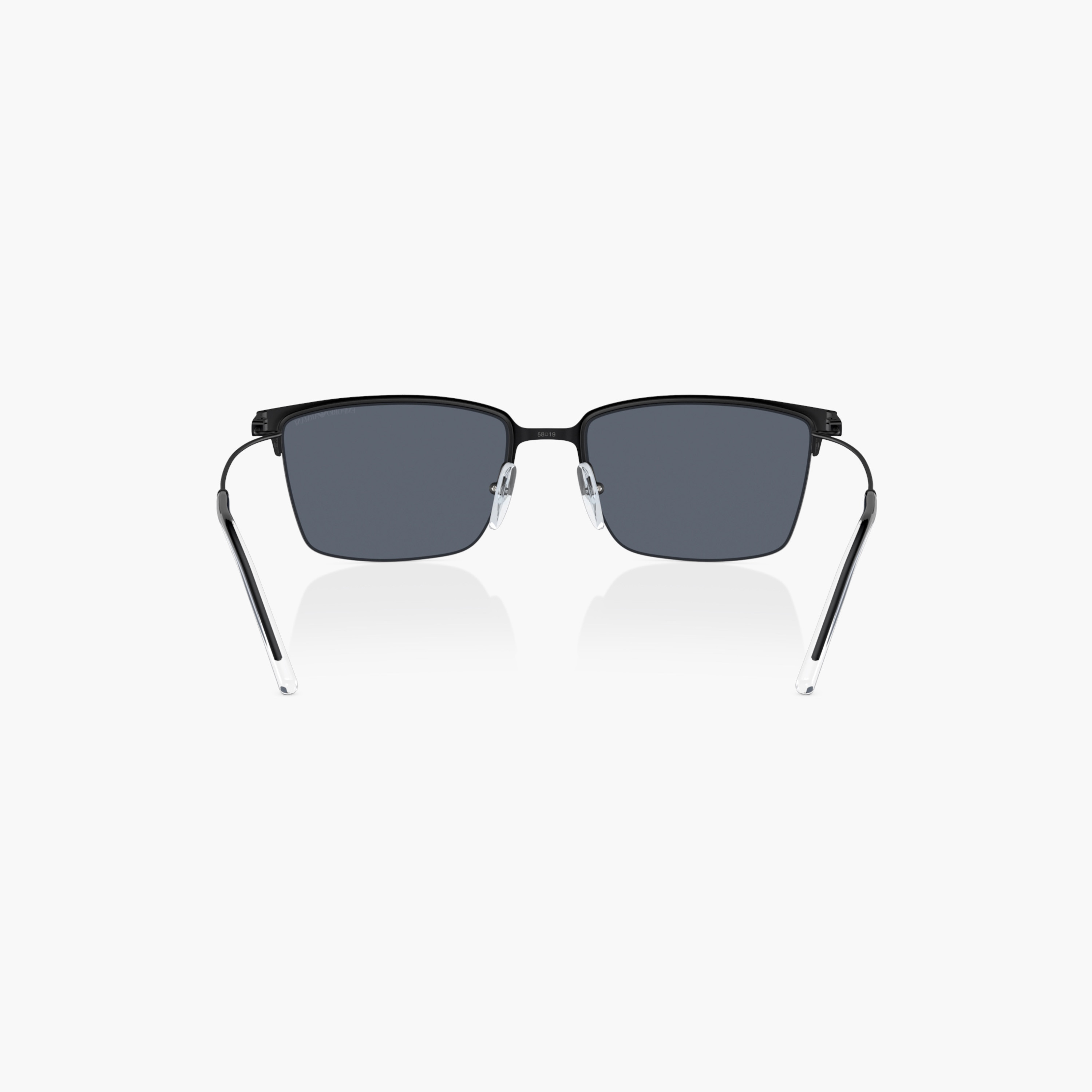EMPORIO ARMANI Tinted Full Rim Wayfarer Sunglasses with Nose Pad-men-sunglasses-image-3