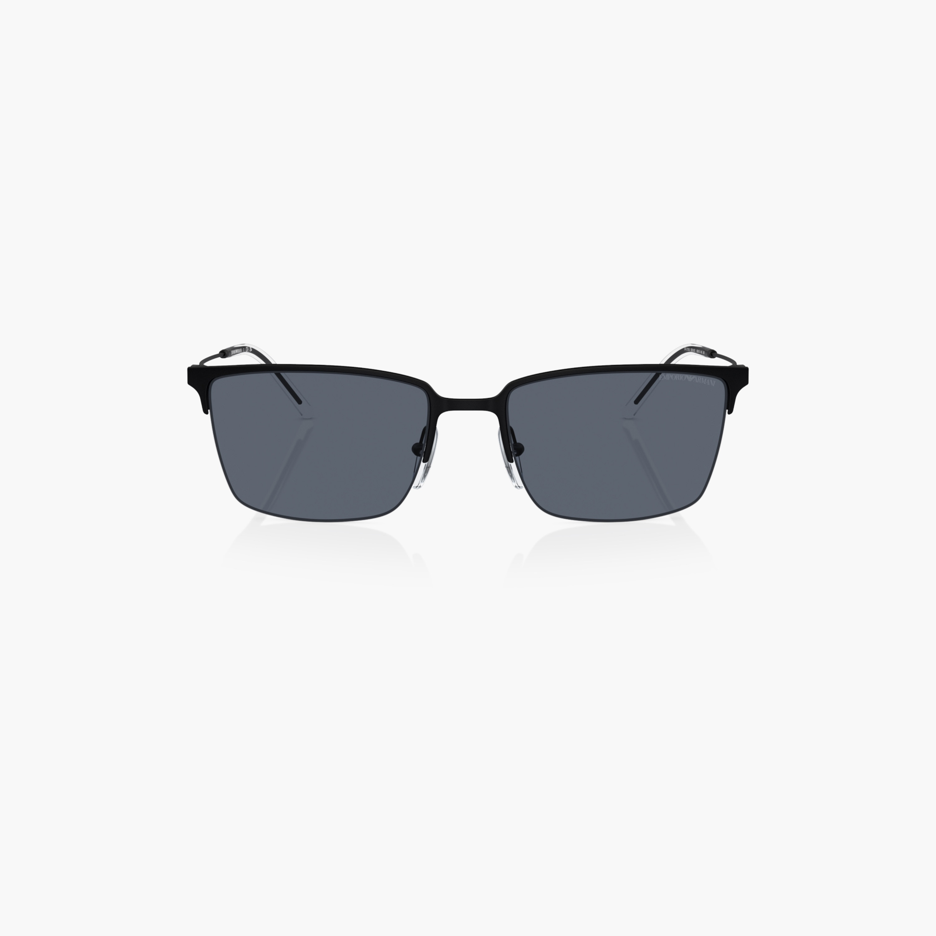 EMPORIO ARMANI Tinted Full Rim Wayfarer Sunglasses with Nose Pad-men-sunglasses-image-6