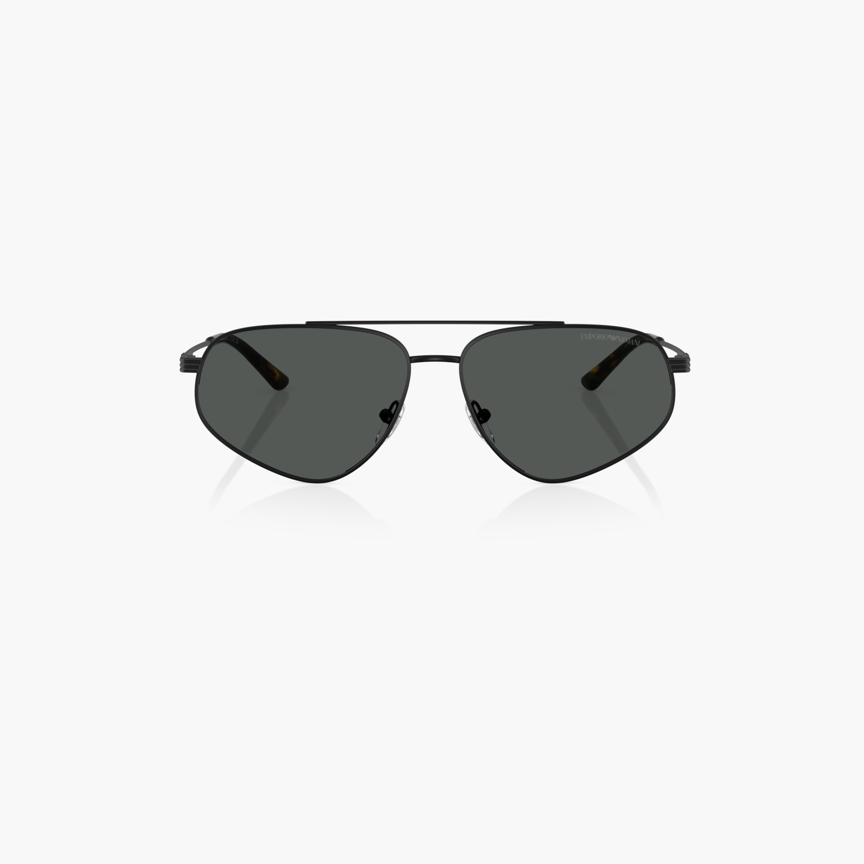 EMPORIO ARMANI Tinted Full Rim Aviator Sunglasses with Nose Pad-men-sunglasses-image-5