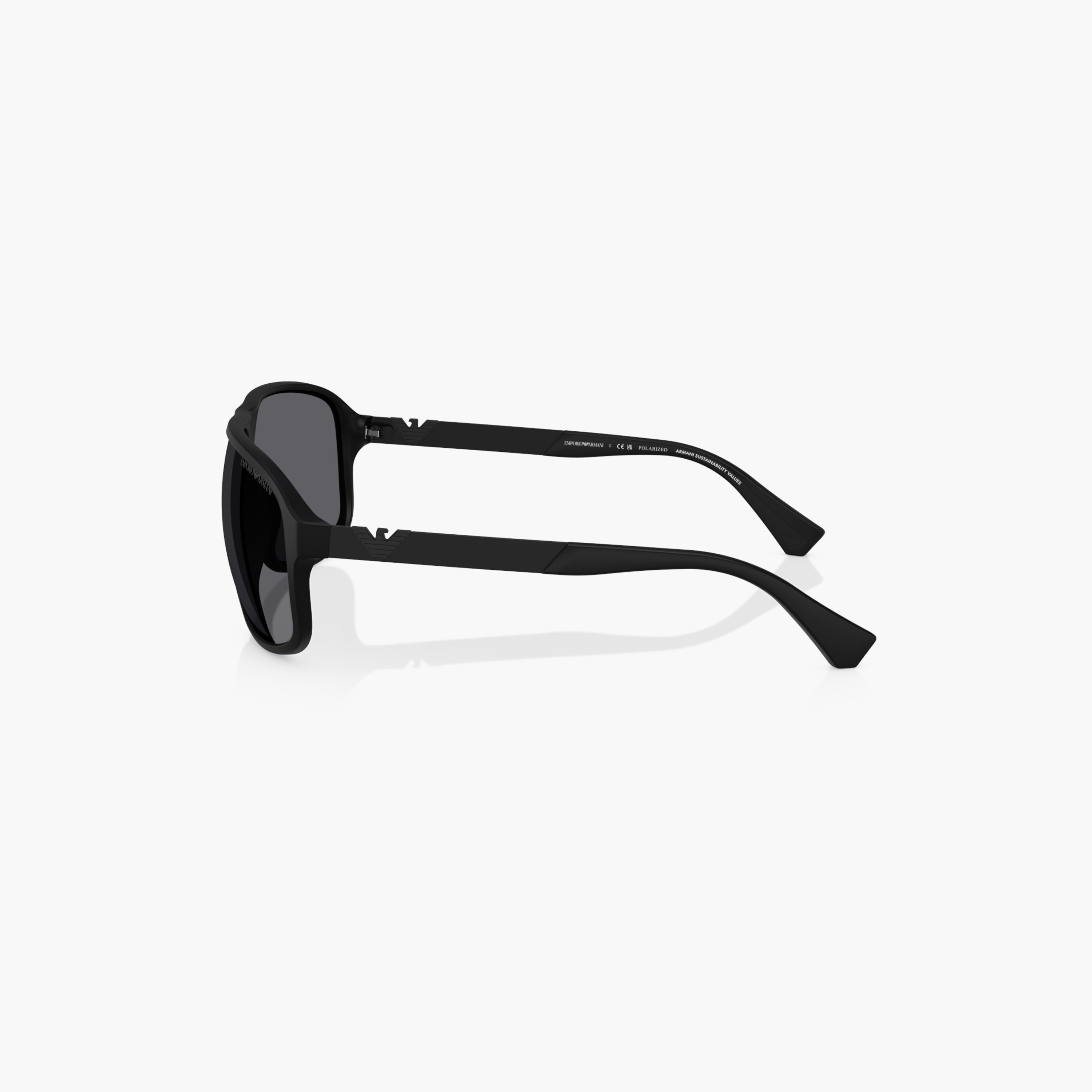نظارة شمسية ويفارير بإطار كامل وعدسات ملونة من إمبوريو أرماني-men-sunglasses-image-3