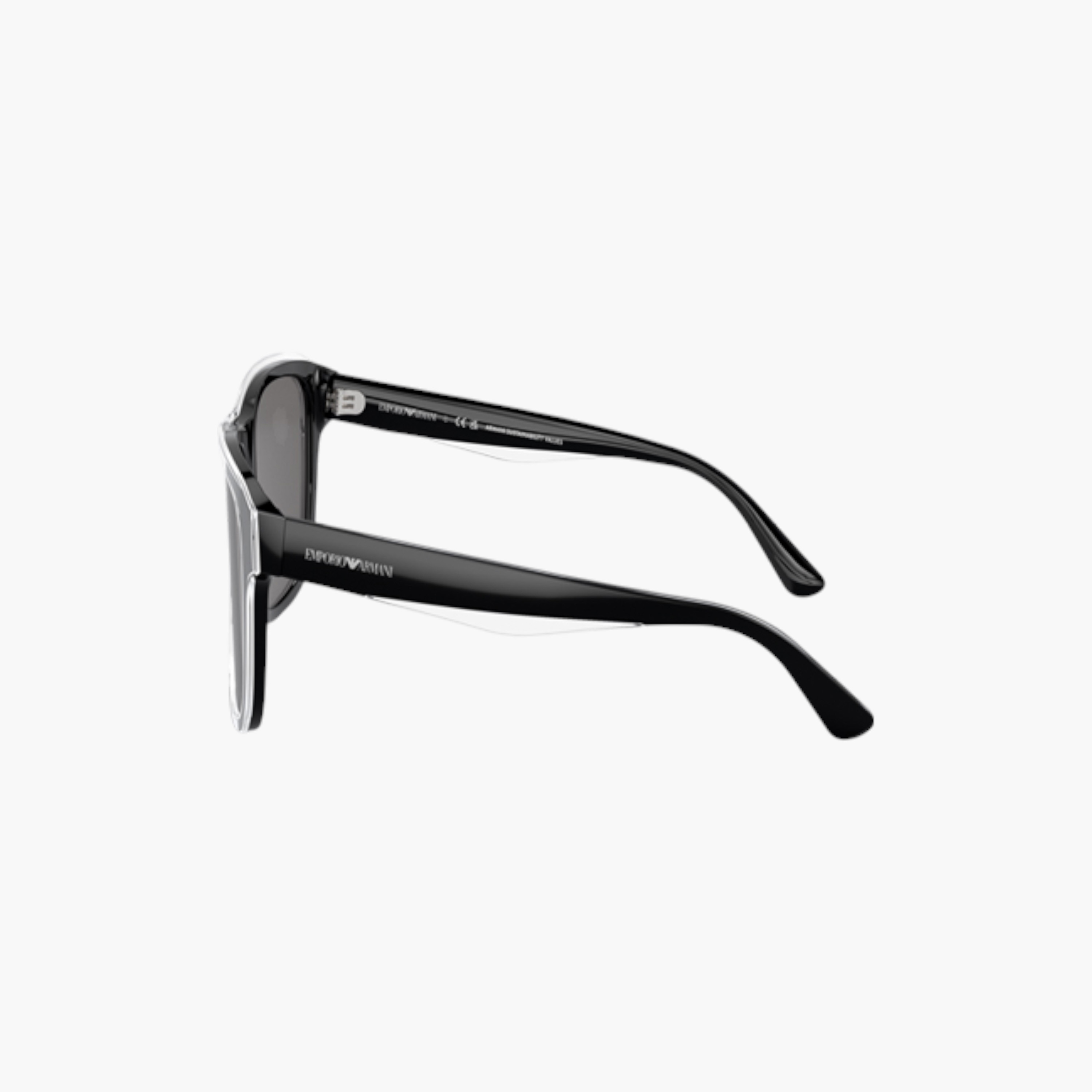 نظارة شمسية وايفارير ملونة بإطار كامل من إمبوريو أرماني-men-sunglasses-image-3
