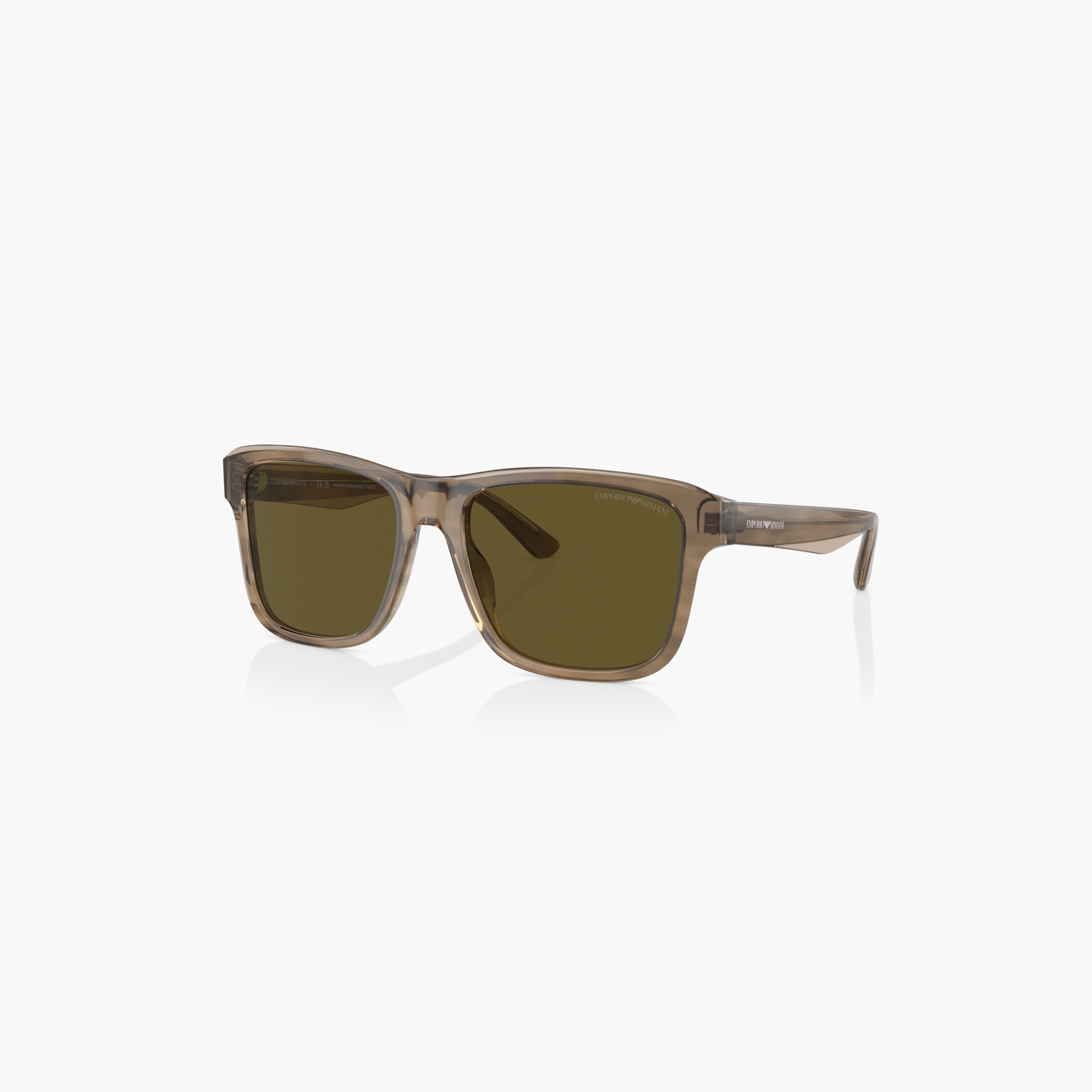 EMPORIO ARMANI Tinted Full Rim Wayfarer Sunglasses-men-sunglasses-image-1