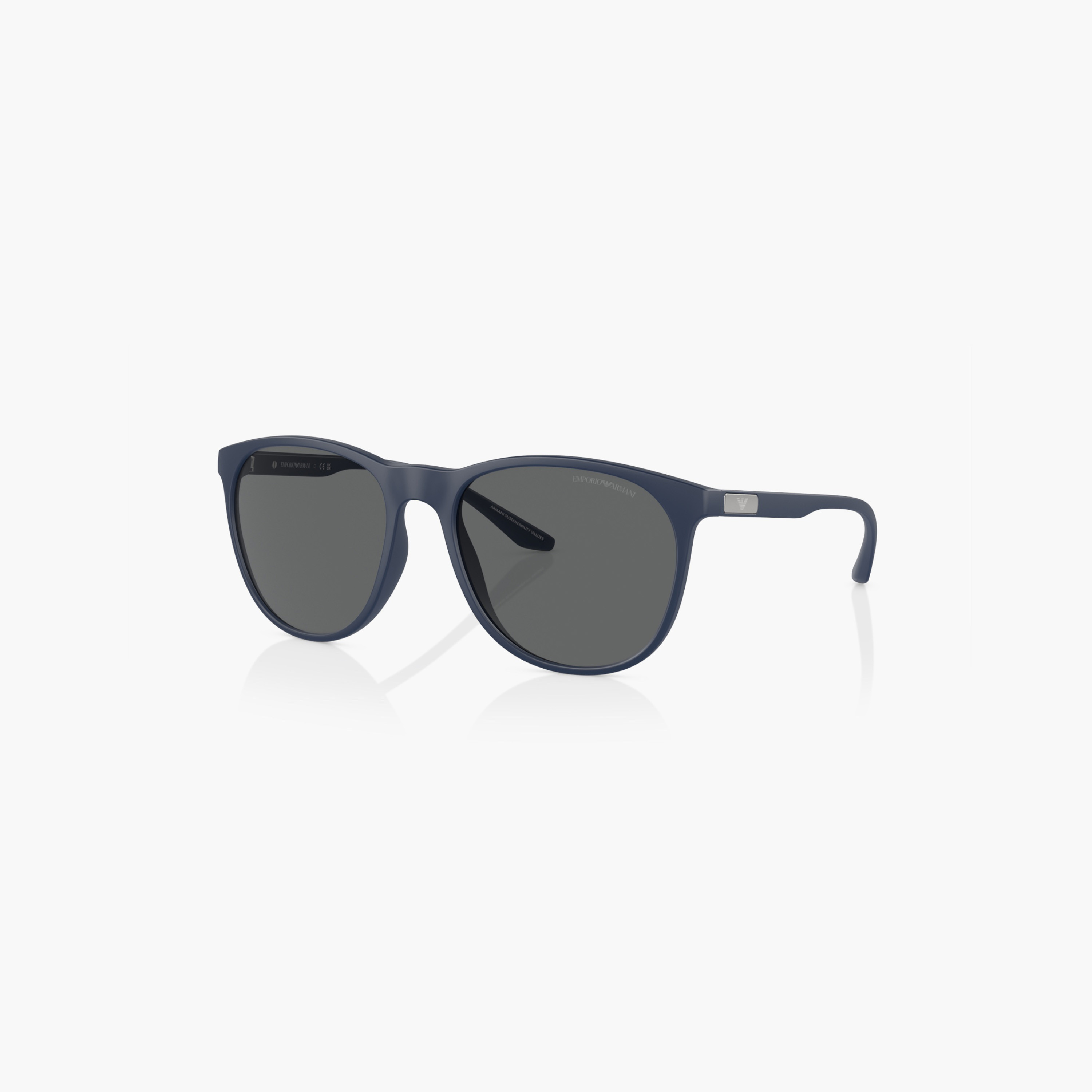 EMPORIO ARMANI Tinted Full Rim Clubmaster Sunglasses-men-sunglasses-image-1