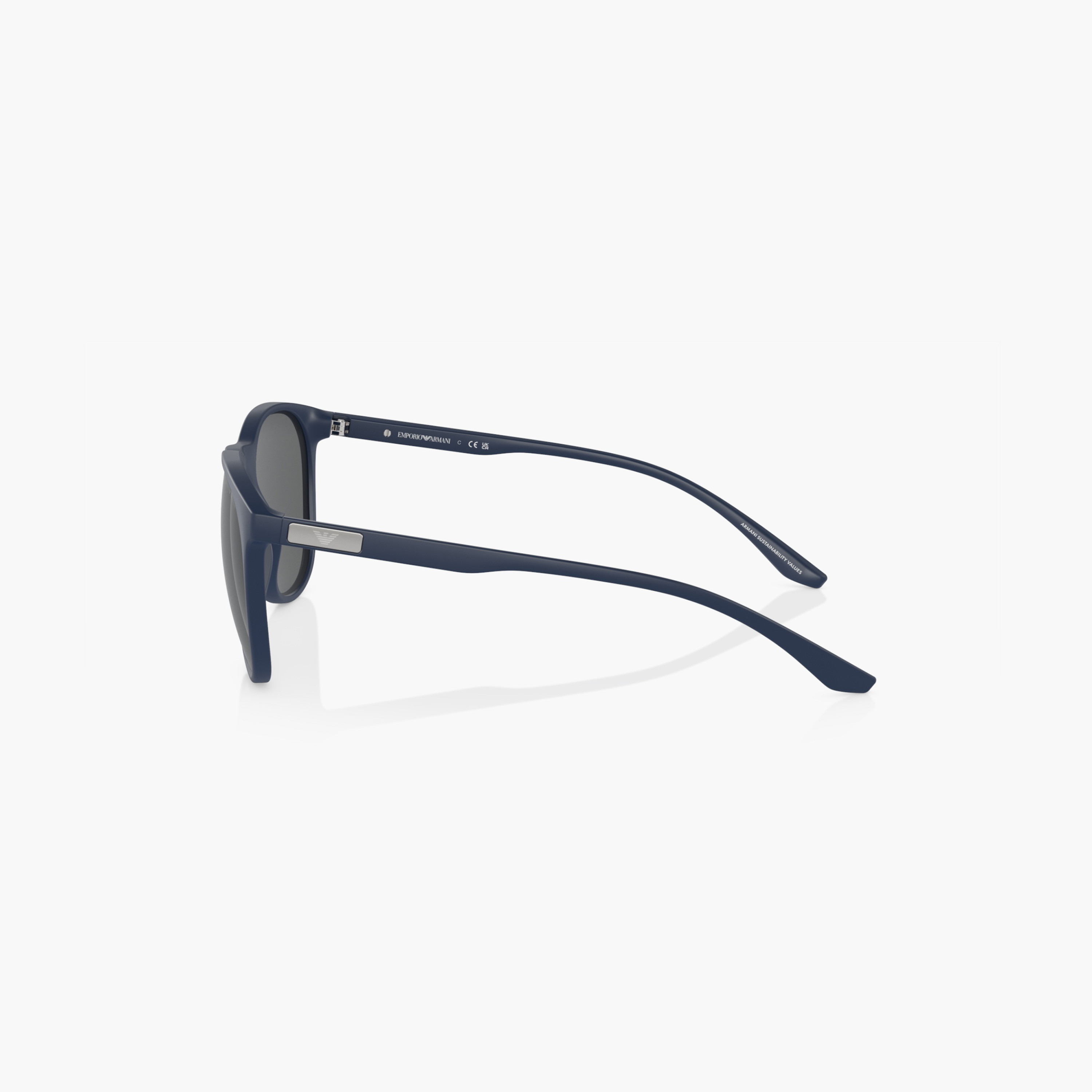 EMPORIO ARMANI Tinted Full Rim Clubmaster Sunglasses-men-sunglasses-image-4
