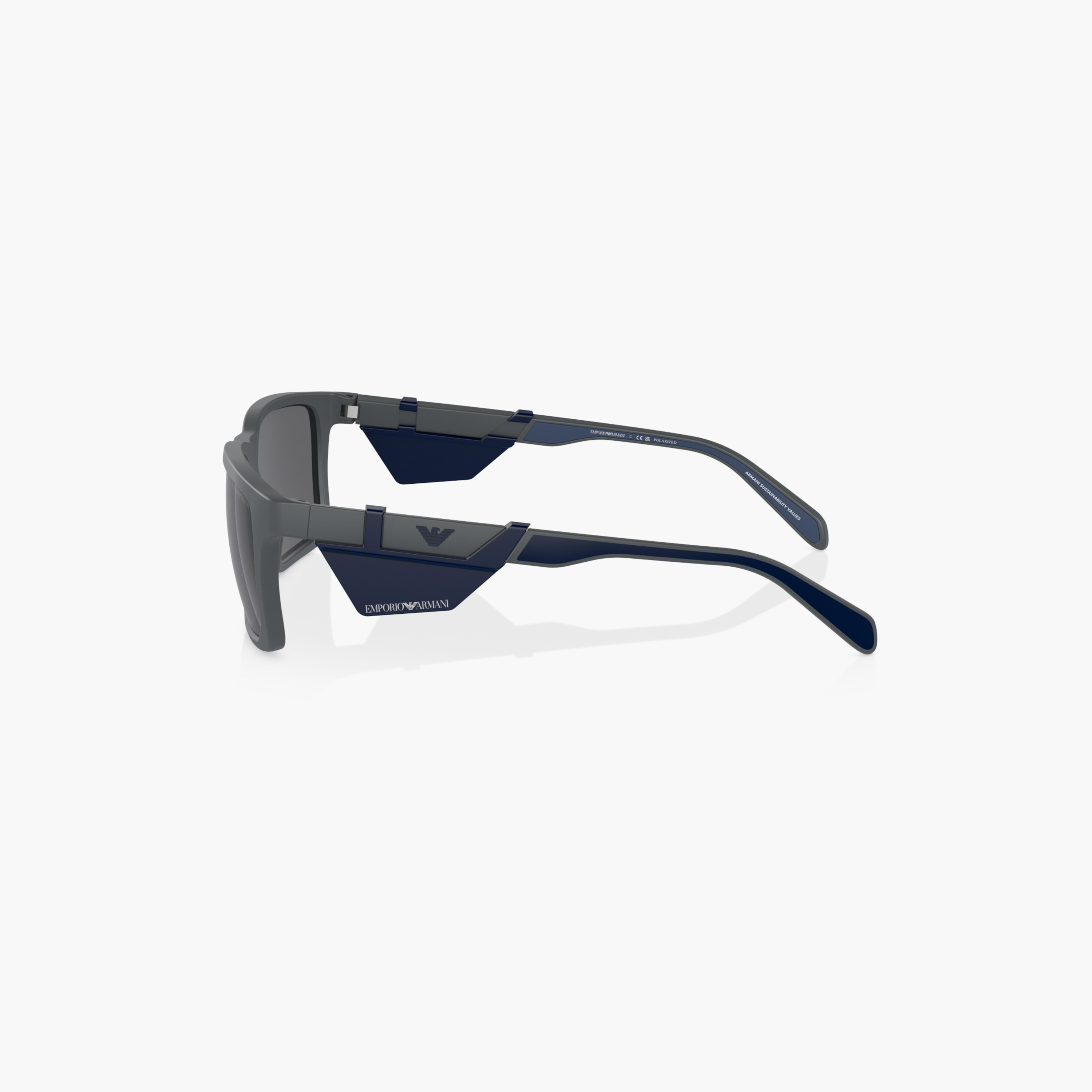 EMPORIO ARMANI Tinted Full Rim Sunglasses-men-sunglasses-image-2