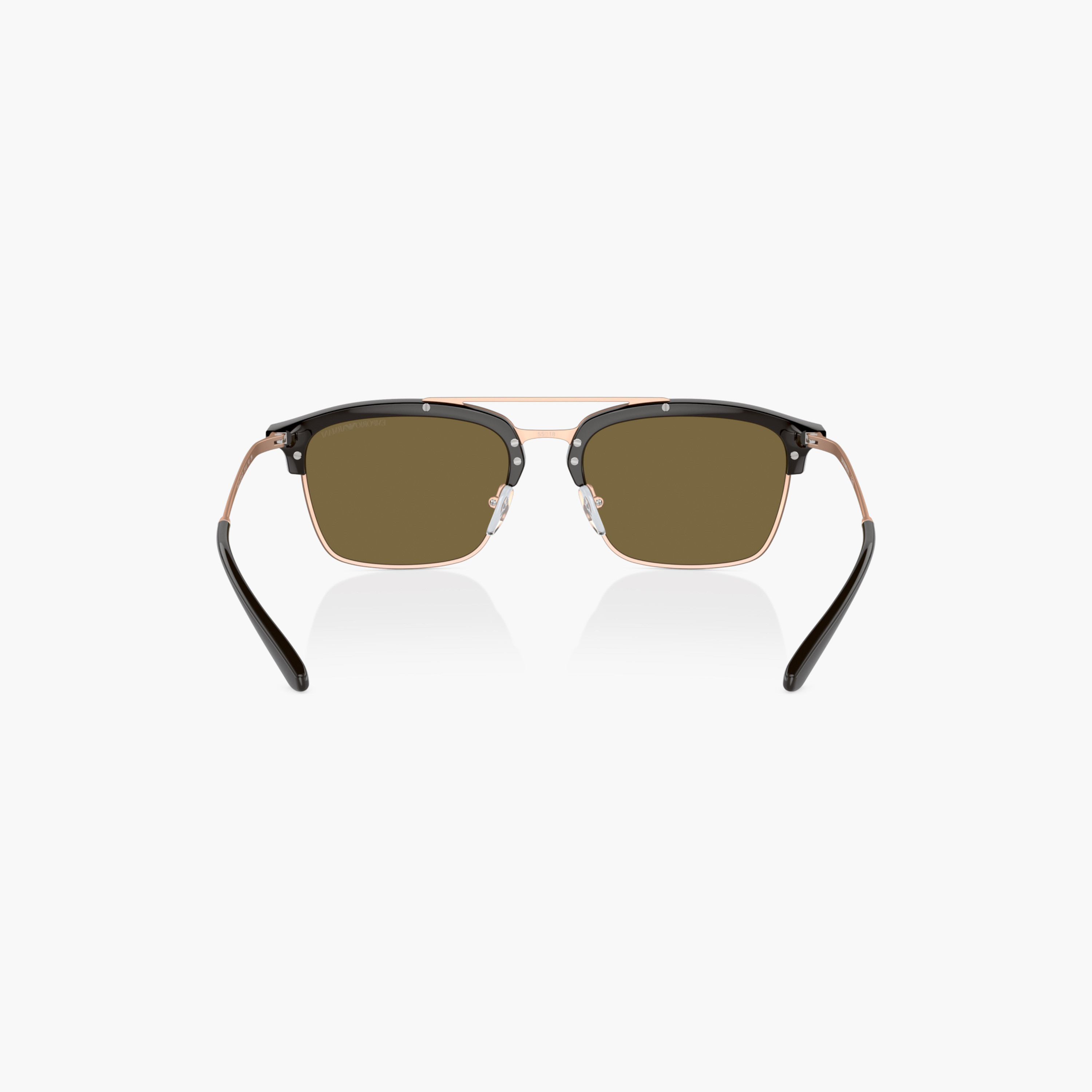 EMPORIO ARMANI Full Frame Tinted Lens Sunglasses with Nose Pads-men-sunglasses-image-2