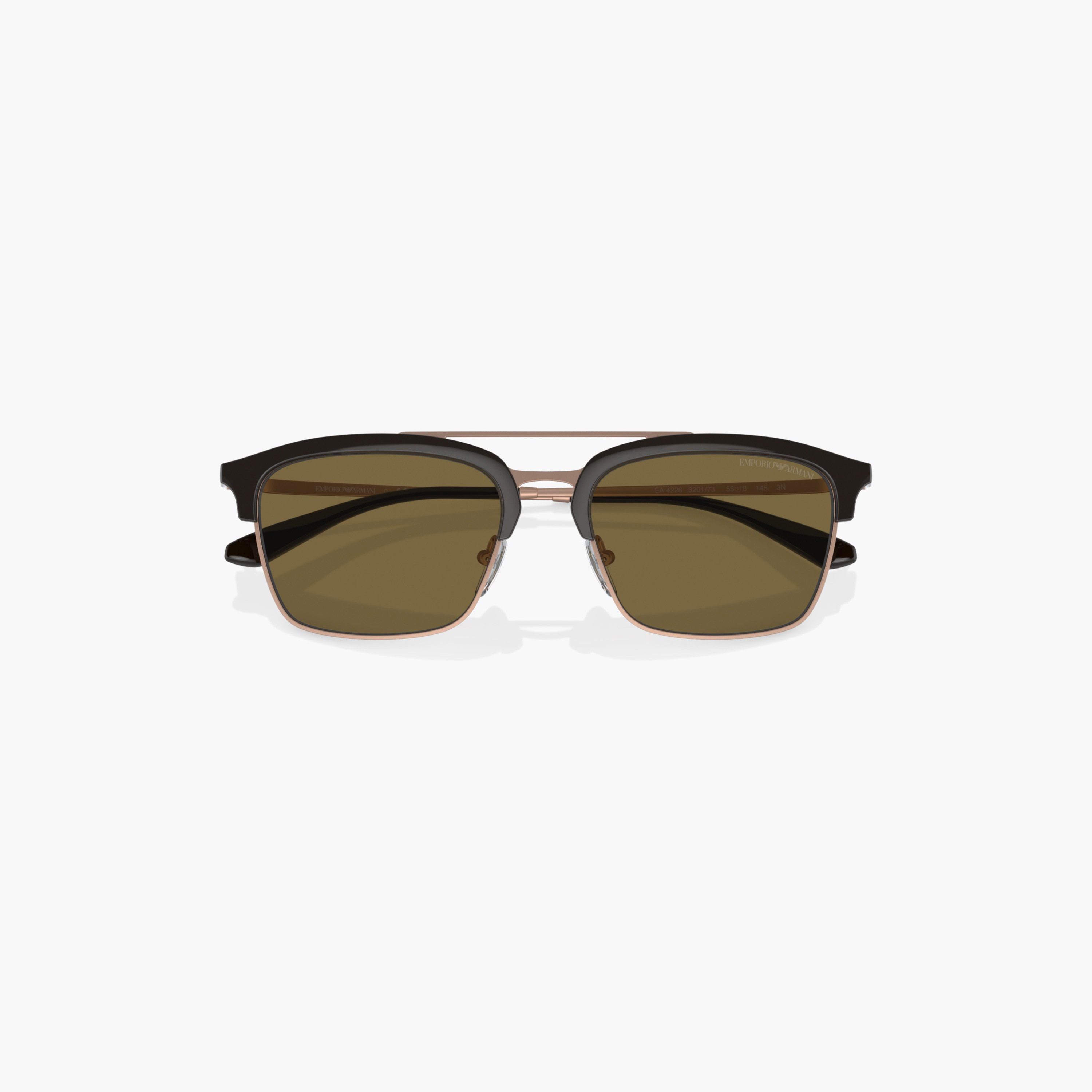 EMPORIO ARMANI Full Frame Tinted Lens Sunglasses with Nose Pads-men-sunglasses-image-3