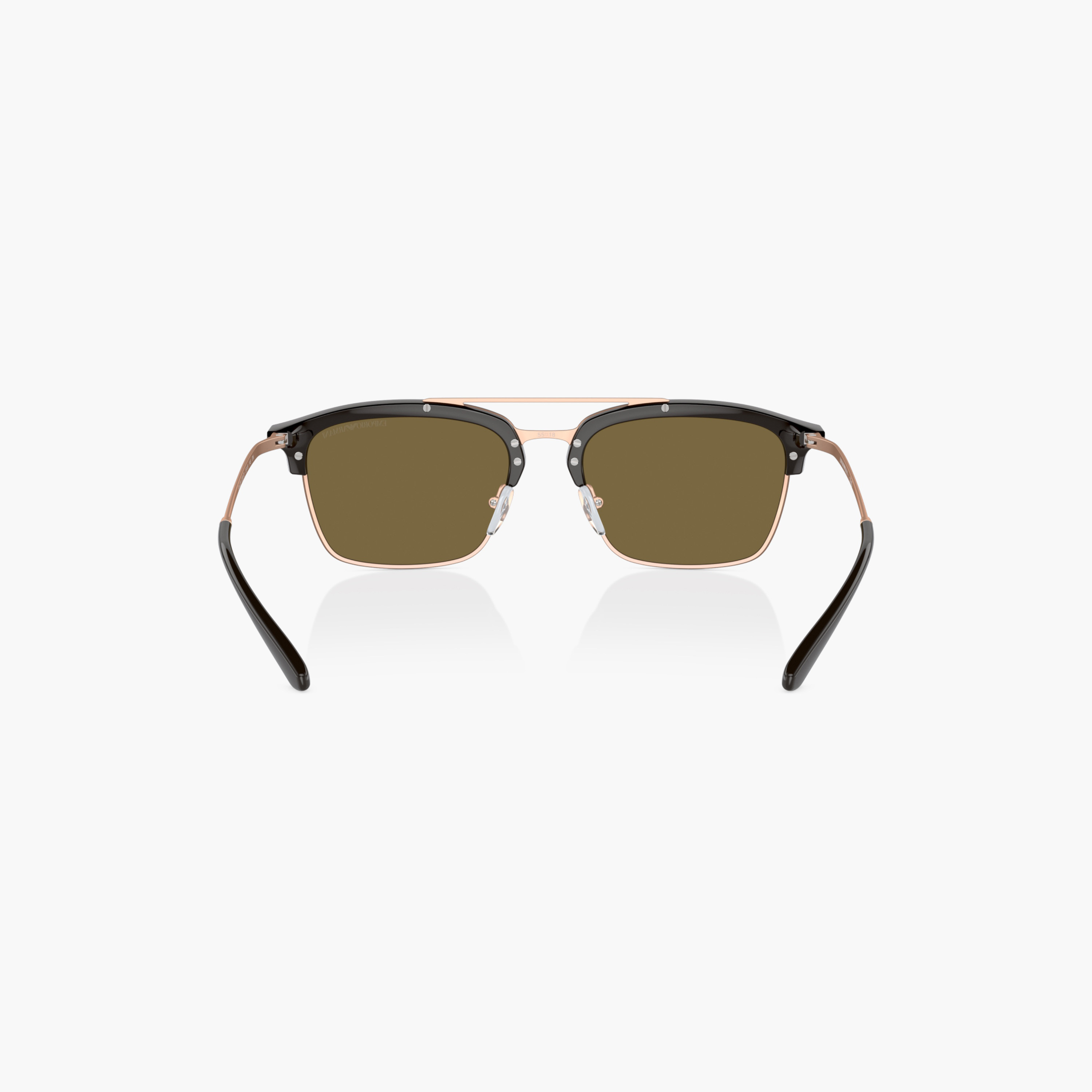 EMPORIO ARMANI Full Frame Tinted Lens Sunglasses with Nose Pads-men-sunglasses-image-4