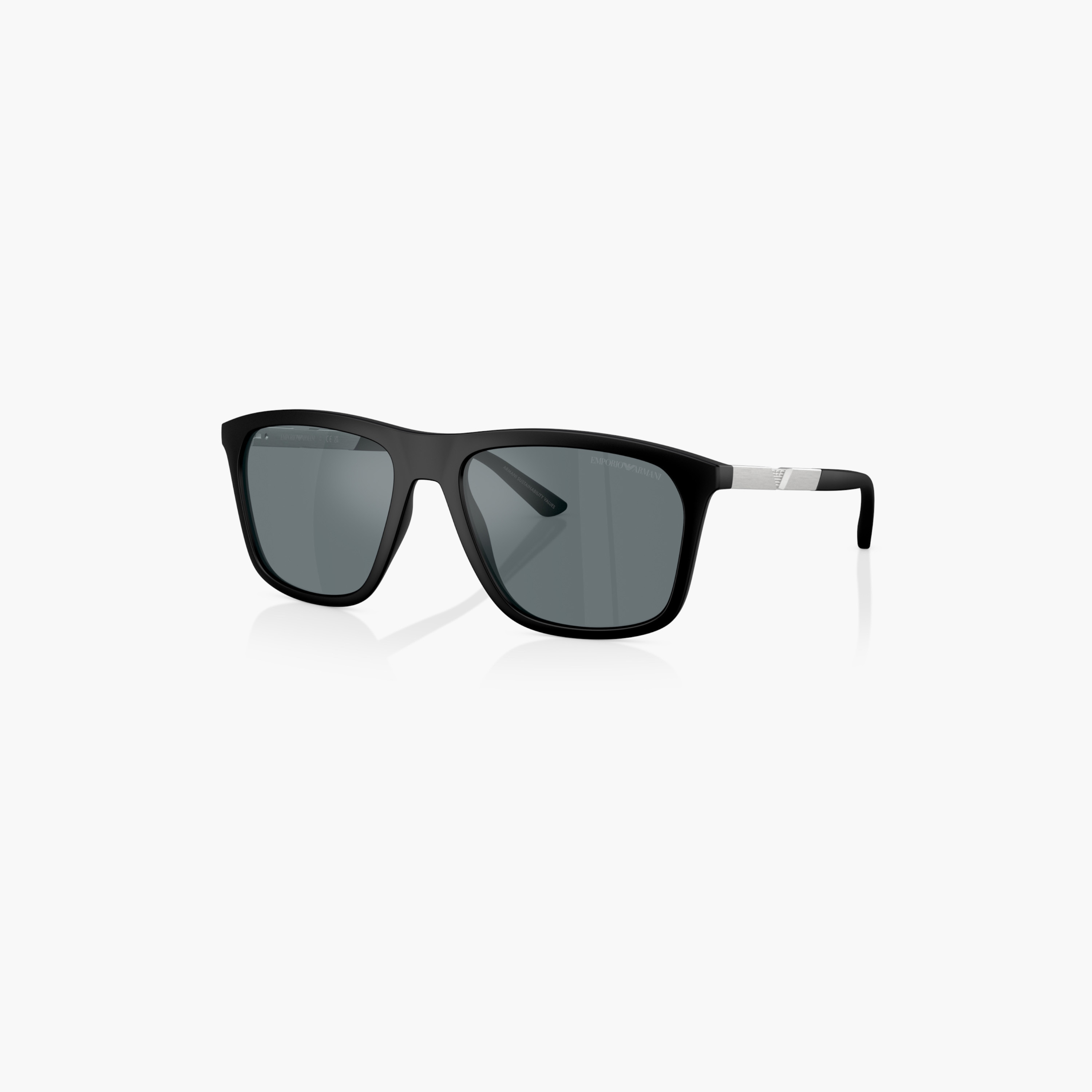EMPORIO ARMANI Tinted Full Rim Wayfarer Sunglasses-men-sunglasses-image-1