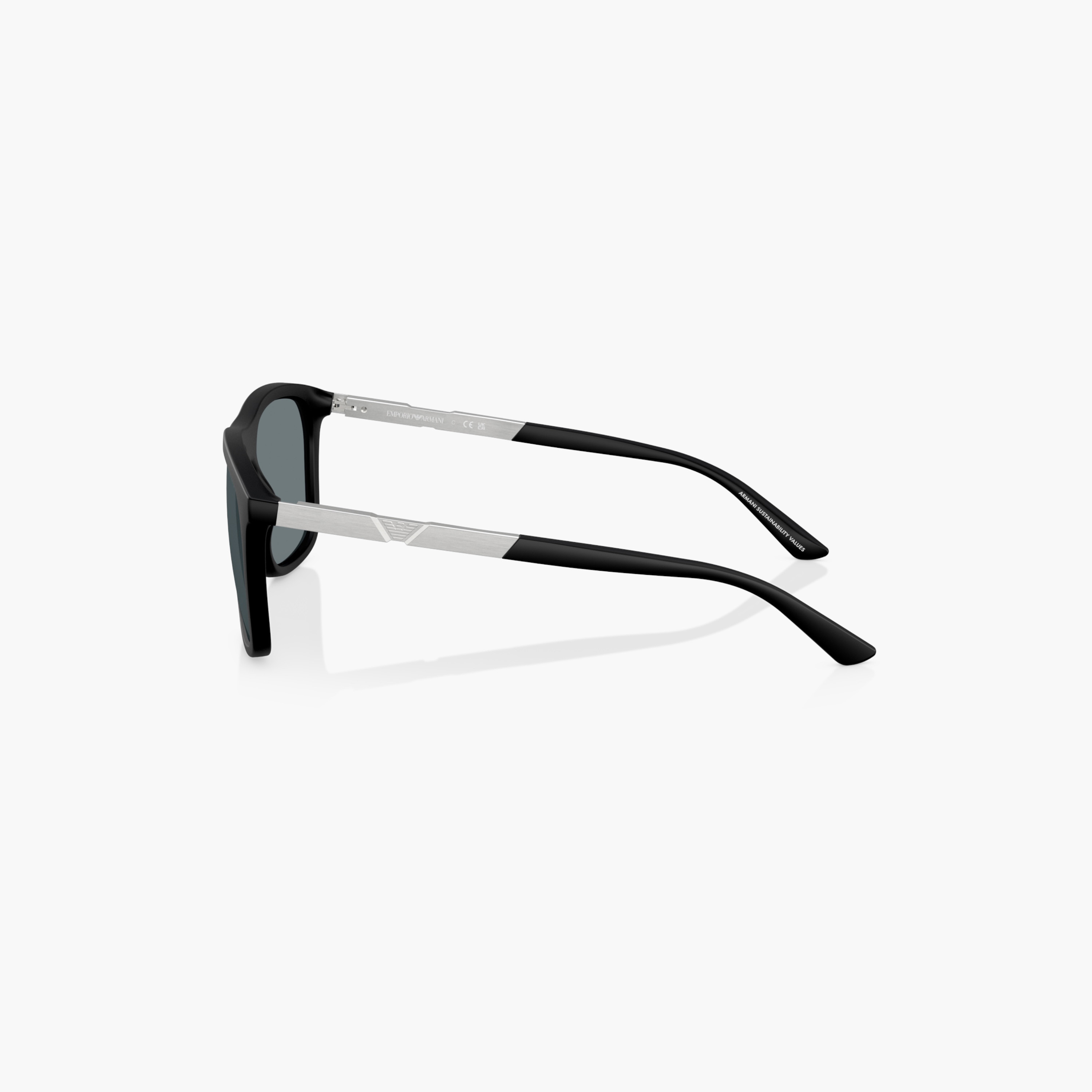 EMPORIO ARMANI Tinted Full Rim Wayfarer Sunglasses-men-sunglasses-image-5