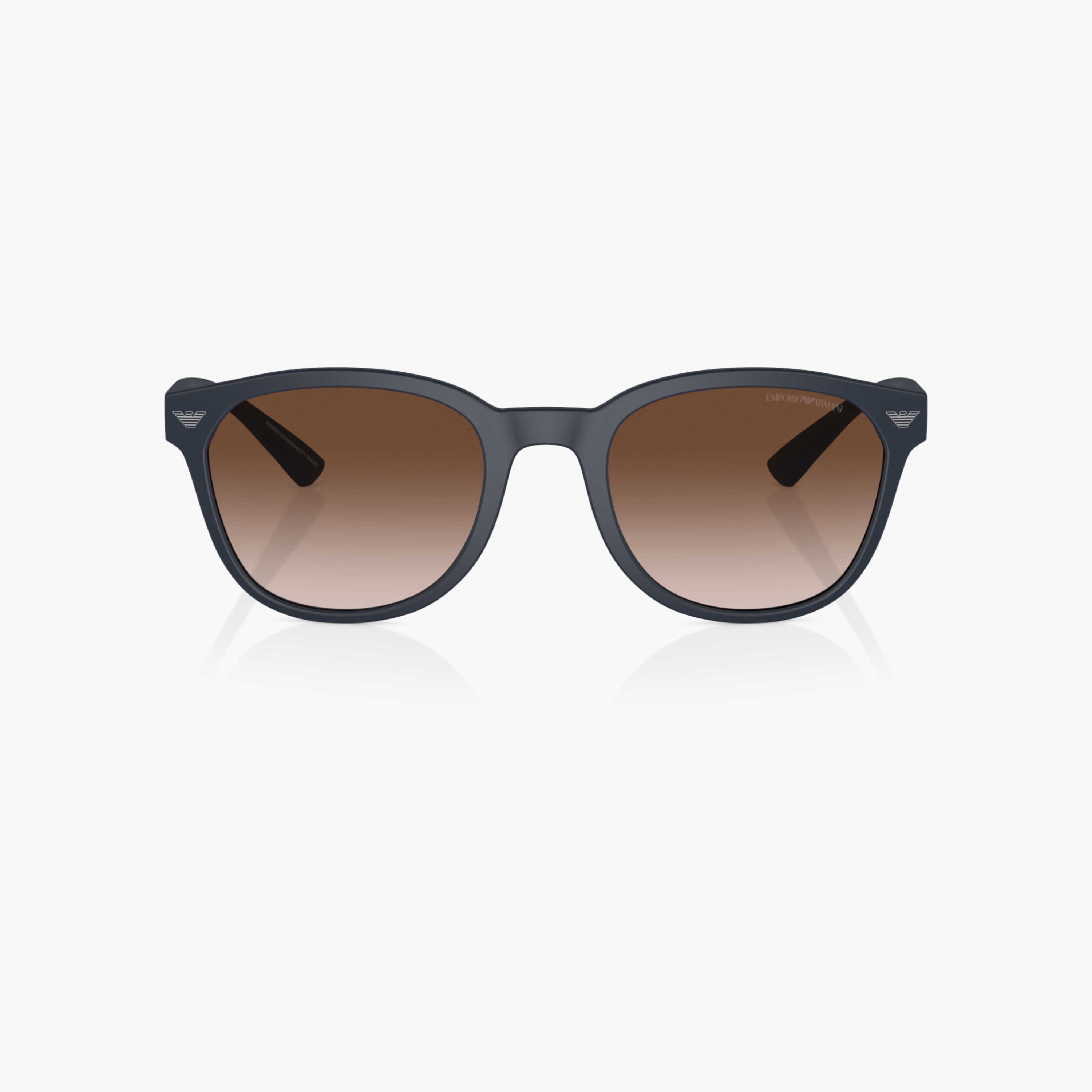 EMPORIO ARMANI Tinted Full Rim Clubmaster Sunglasses-men-sunglasses-image-6