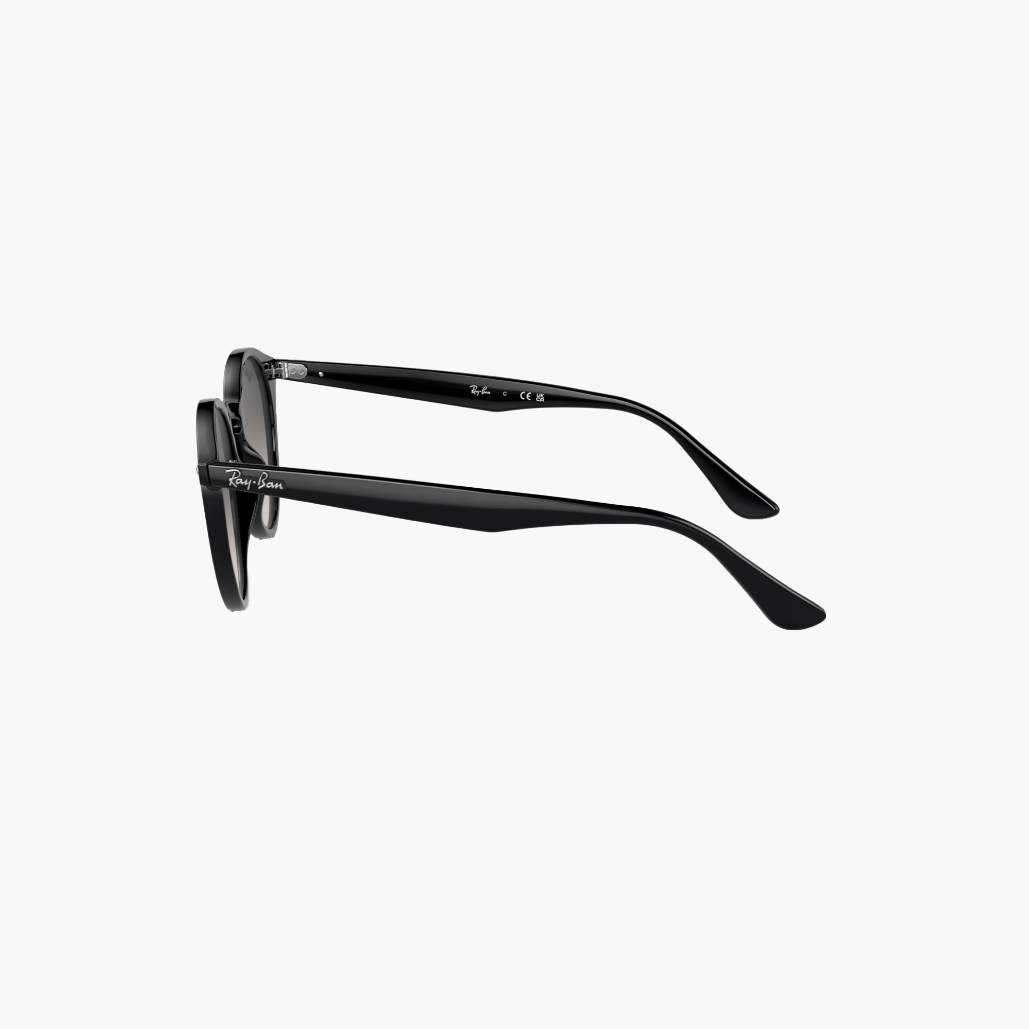 نظارة شمسية بحماية من الأشعة فوق البنفسجية وعدسات رمادية من راي بان-men-sunglasses-image-2