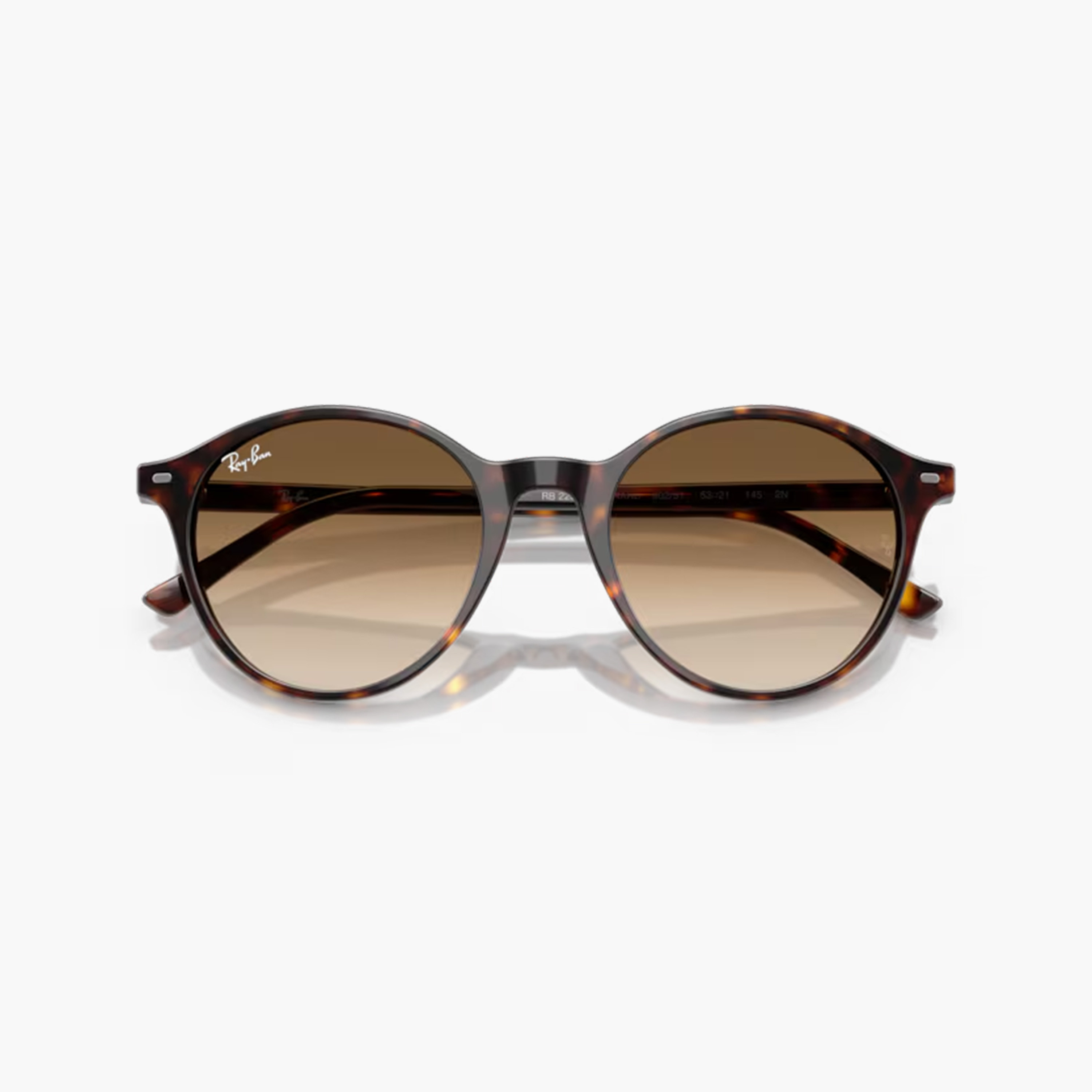 نظارة شمسية بإطار كامل وطبعات هافانا من راي بان-men-sunglasses-image-1