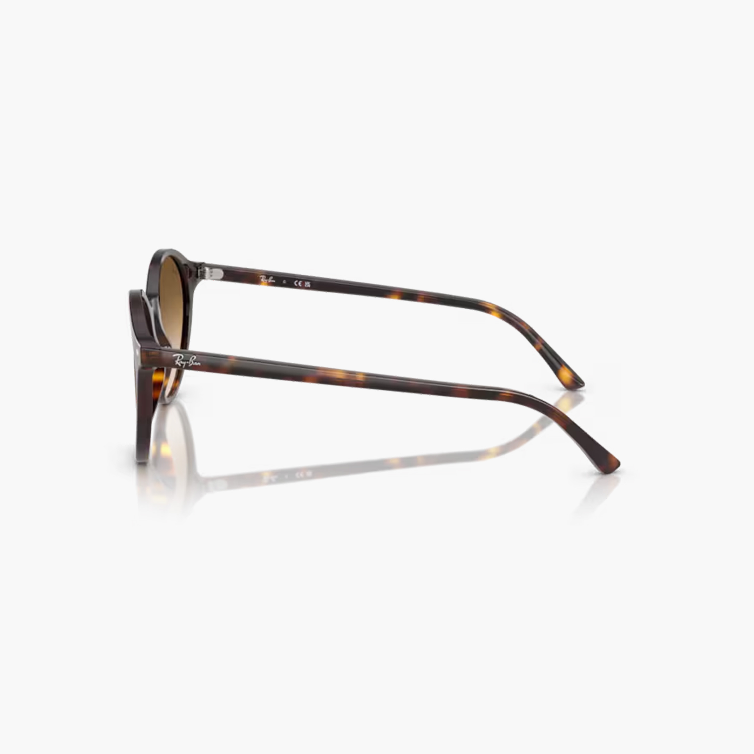 نظارة شمسية بإطار كامل وطبعات هافانا من راي بان-men-sunglasses-image-5