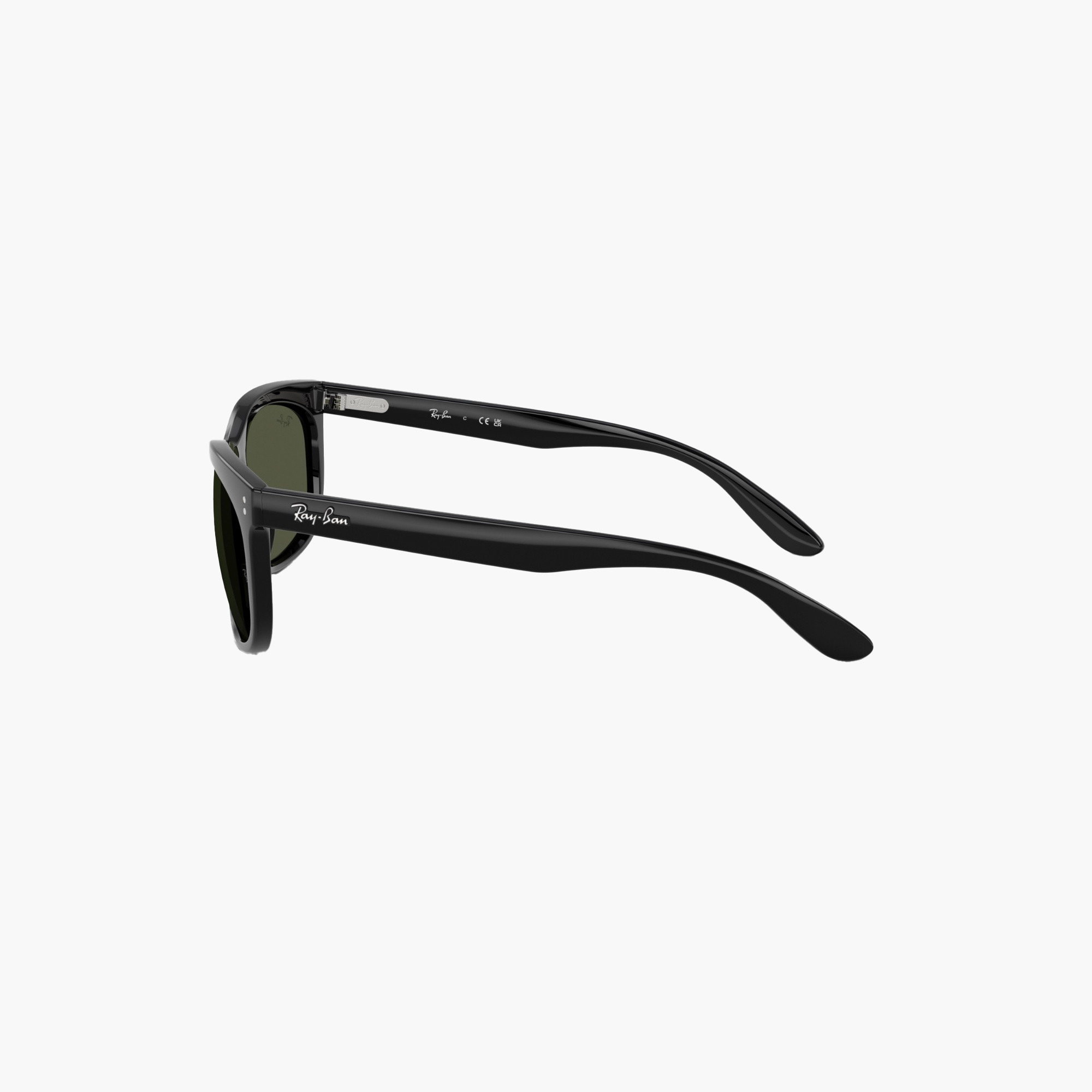 Ray-Ban Rectangle Green Lens Sunglasses-men-sunglasses-image-2