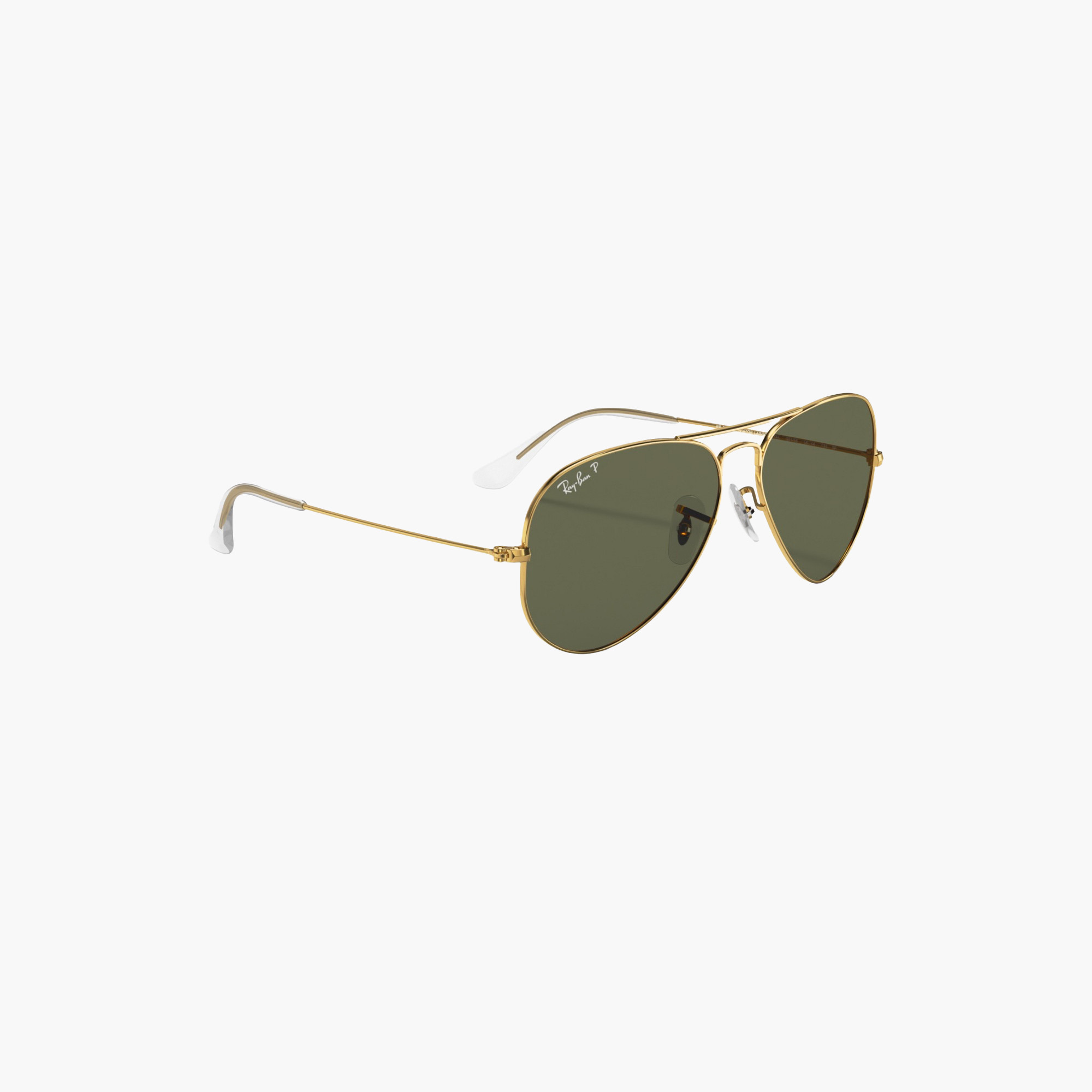 Ray-Ban Sunglasses Aviator Green Lens-women-sunglasses-image-4