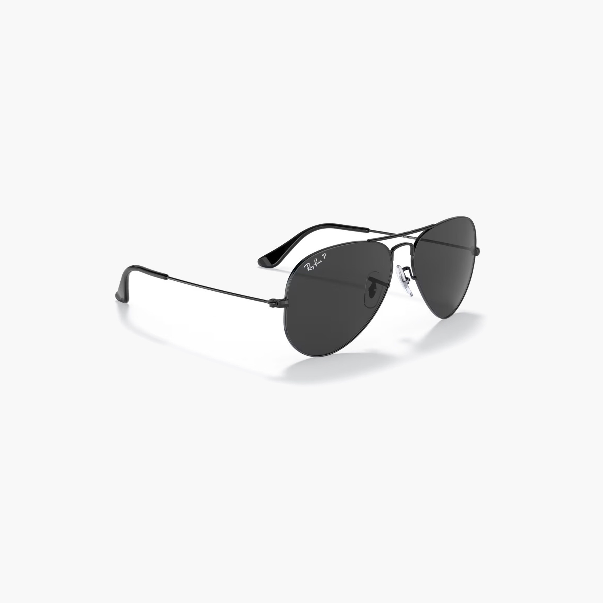 Ray-Ban Sunglasses Aviator UV Protection Black Lens-women-sunglasses-image-1
