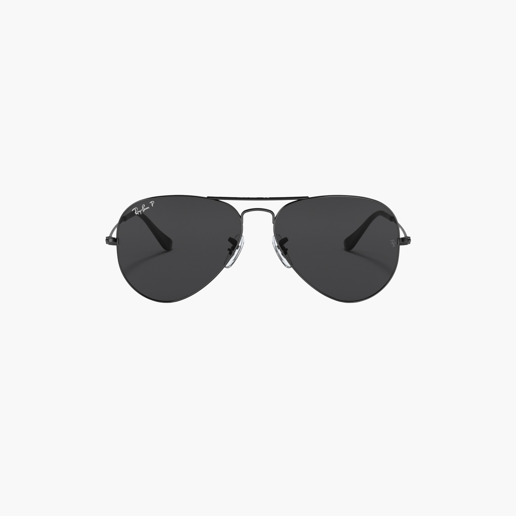 نظارة شمس أفياتور بعدسات سوداء وحماية من الأشعة فوق البنفسجية من راي بان-women-sunglasses-image-4