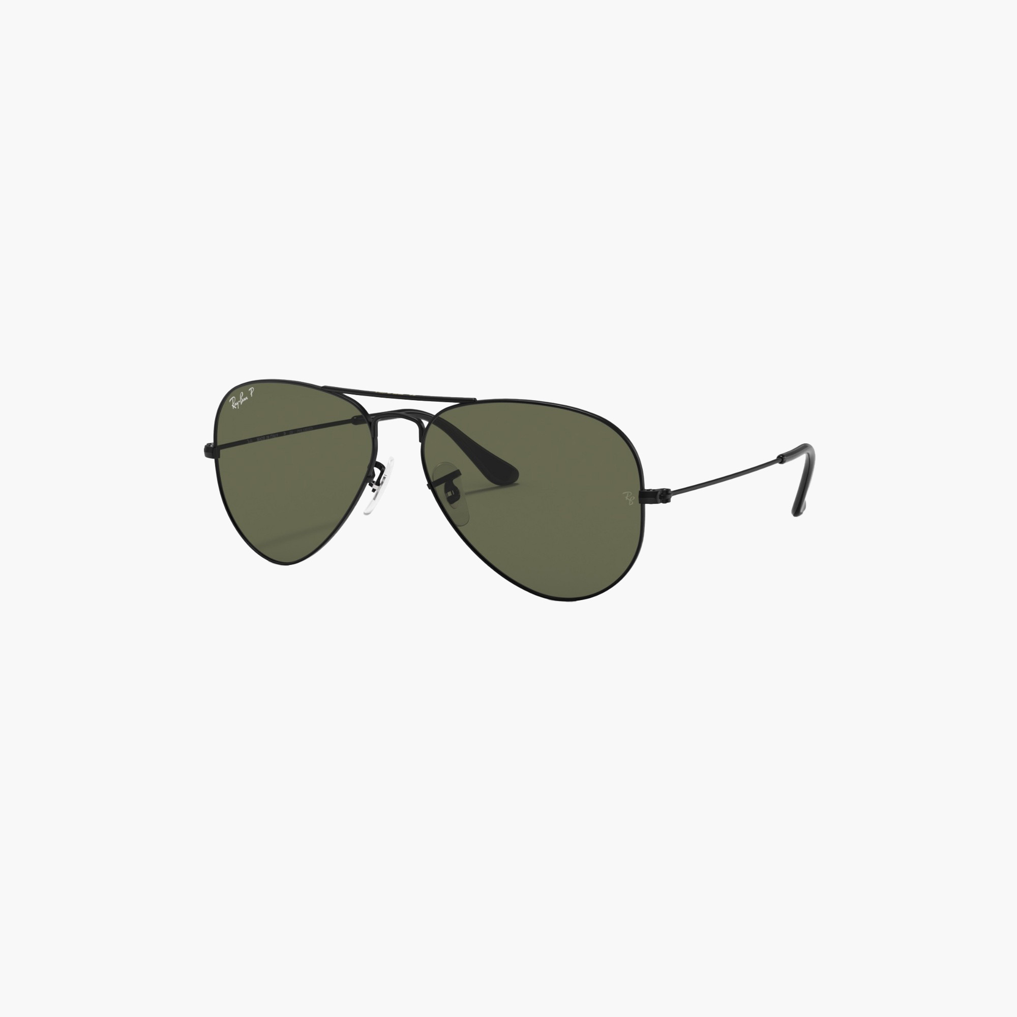 Ray-Ban Sunglasses Aviator UV Protection Green Lens-women-sunglasses-image-3