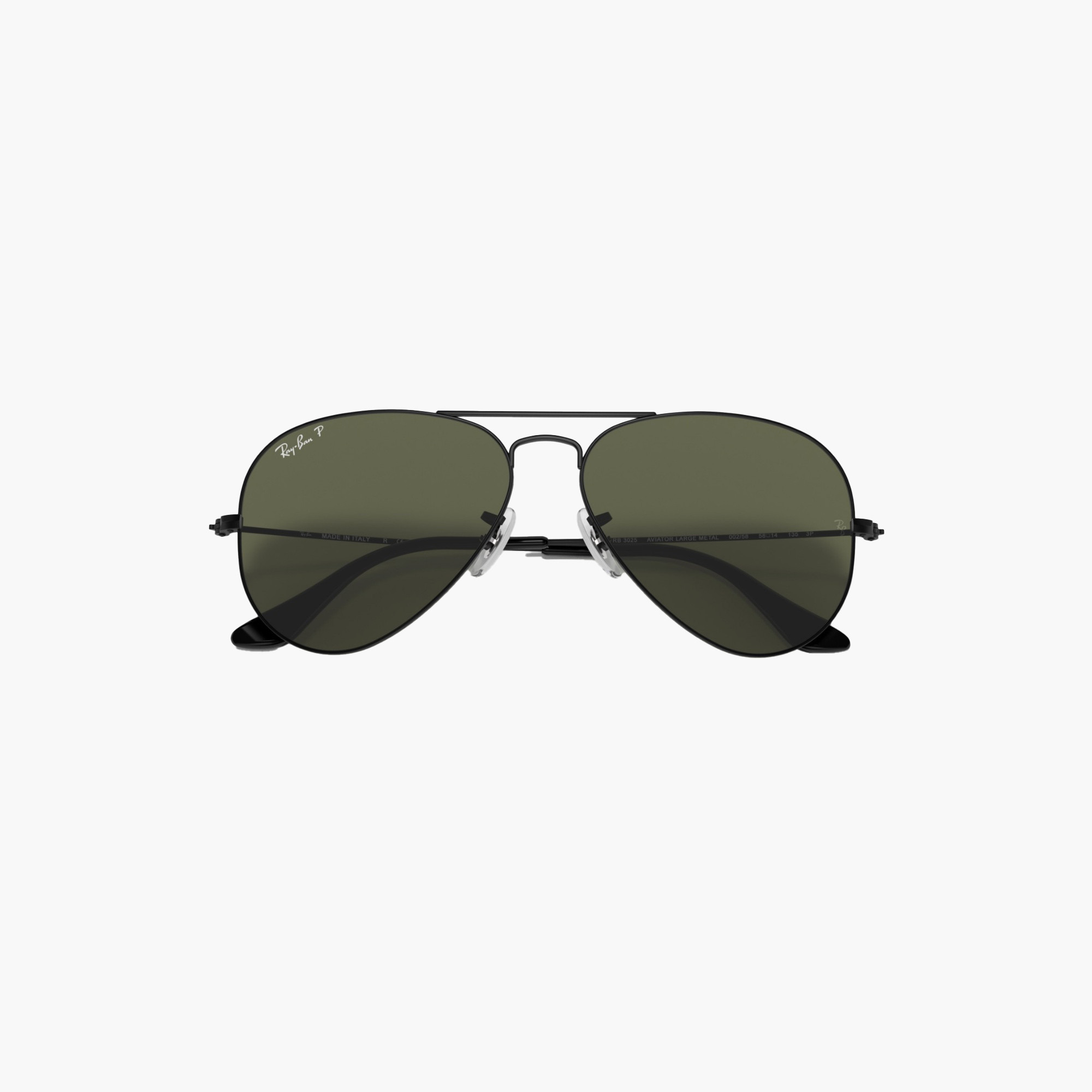 Ray-Ban Sunglasses Aviator UV Protection Green Lens-women-sunglasses-image-5