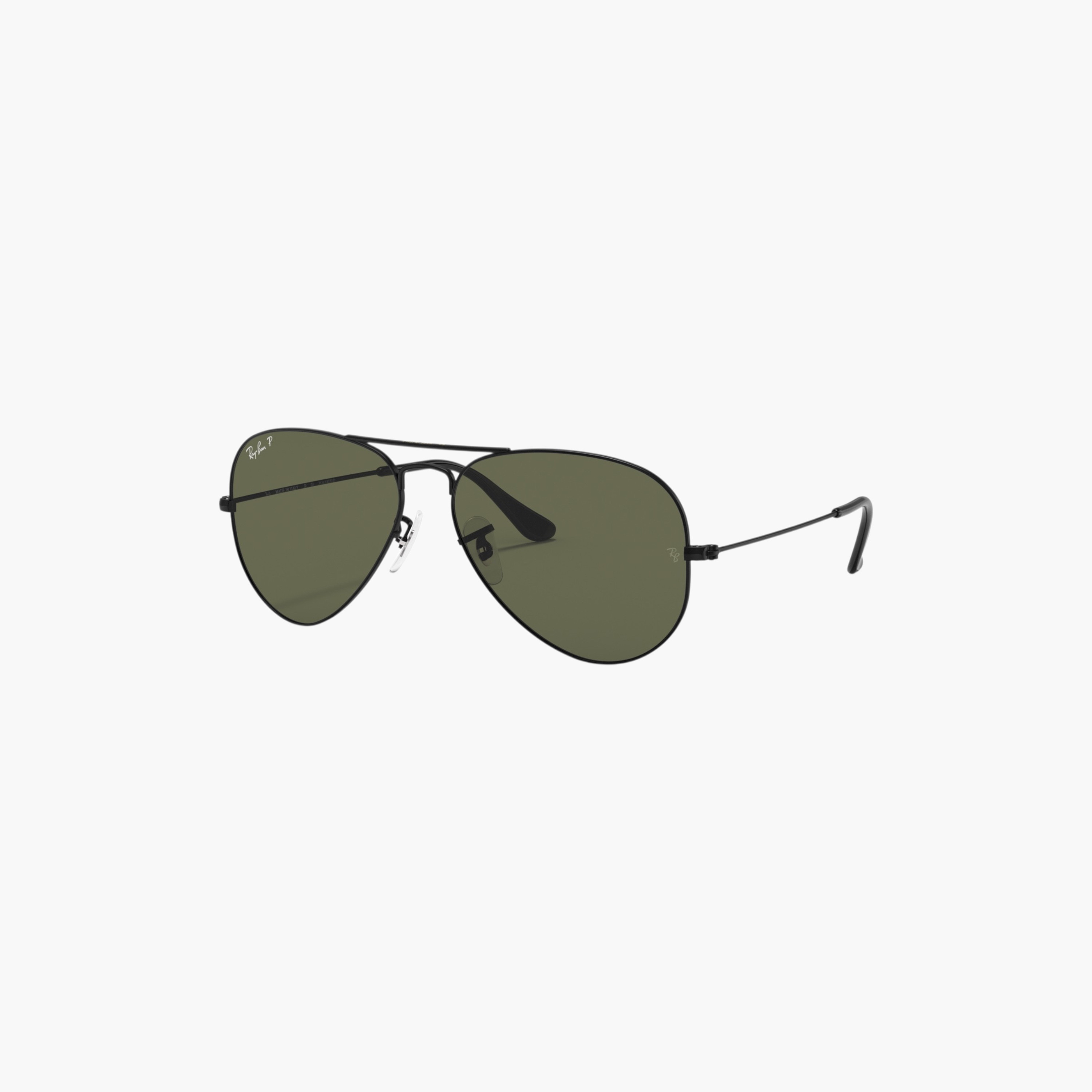 Ray-Ban Aviator Green Lens Sunglasses-men-sunglasses-image-1