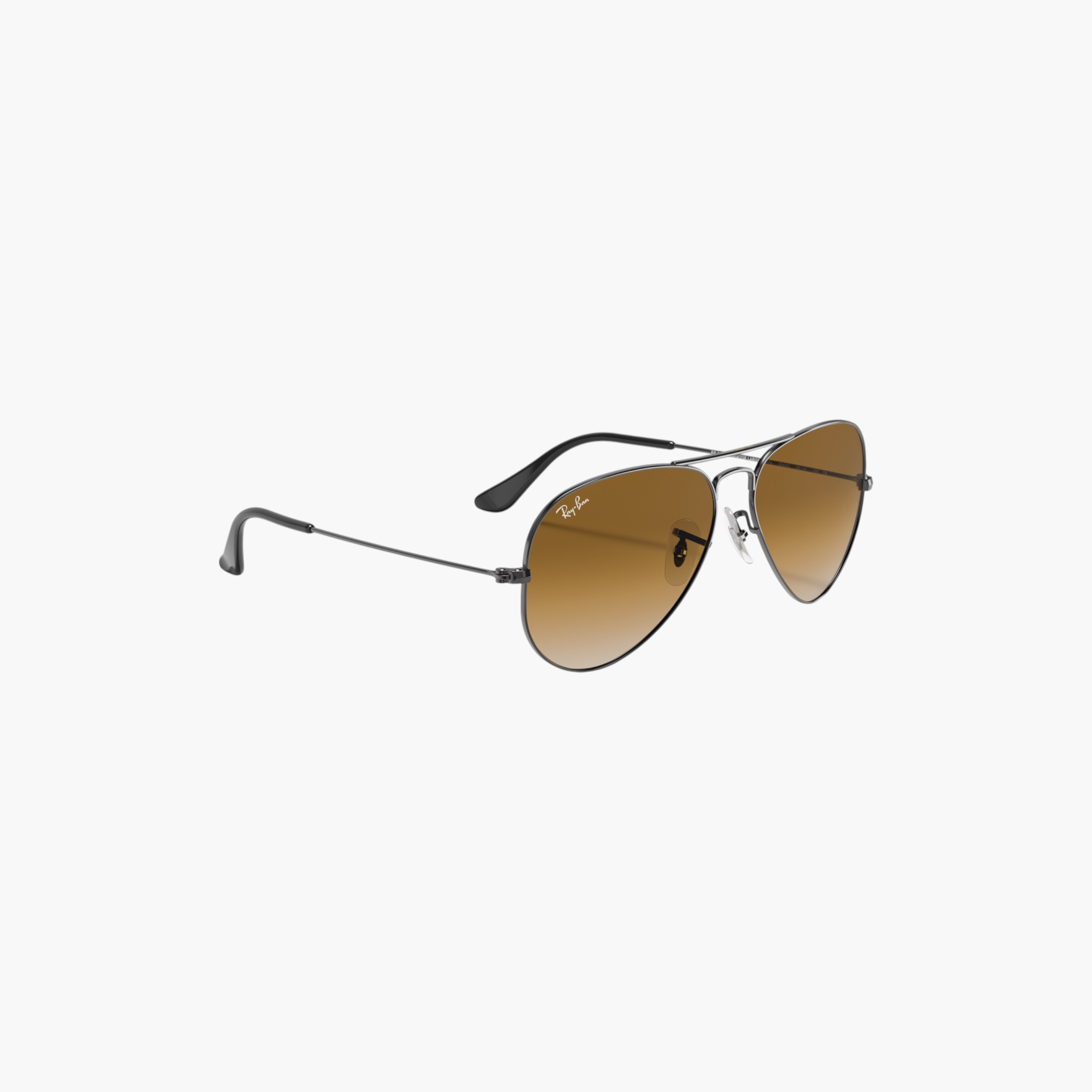 نظارة شمسية أفياتور بعدسات بنية من راي بان-men-sunglasses-image-5