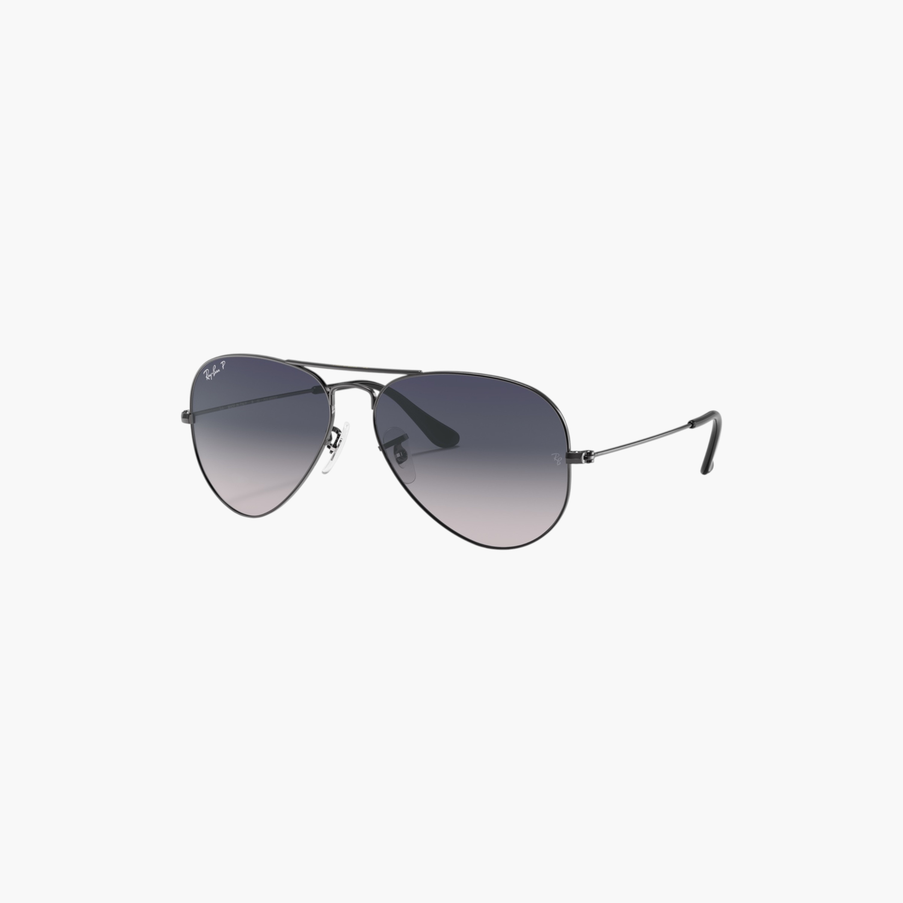 Ray-Ban Men Aviator Blue Lens Sunglasses-men-sunglasses-image-1