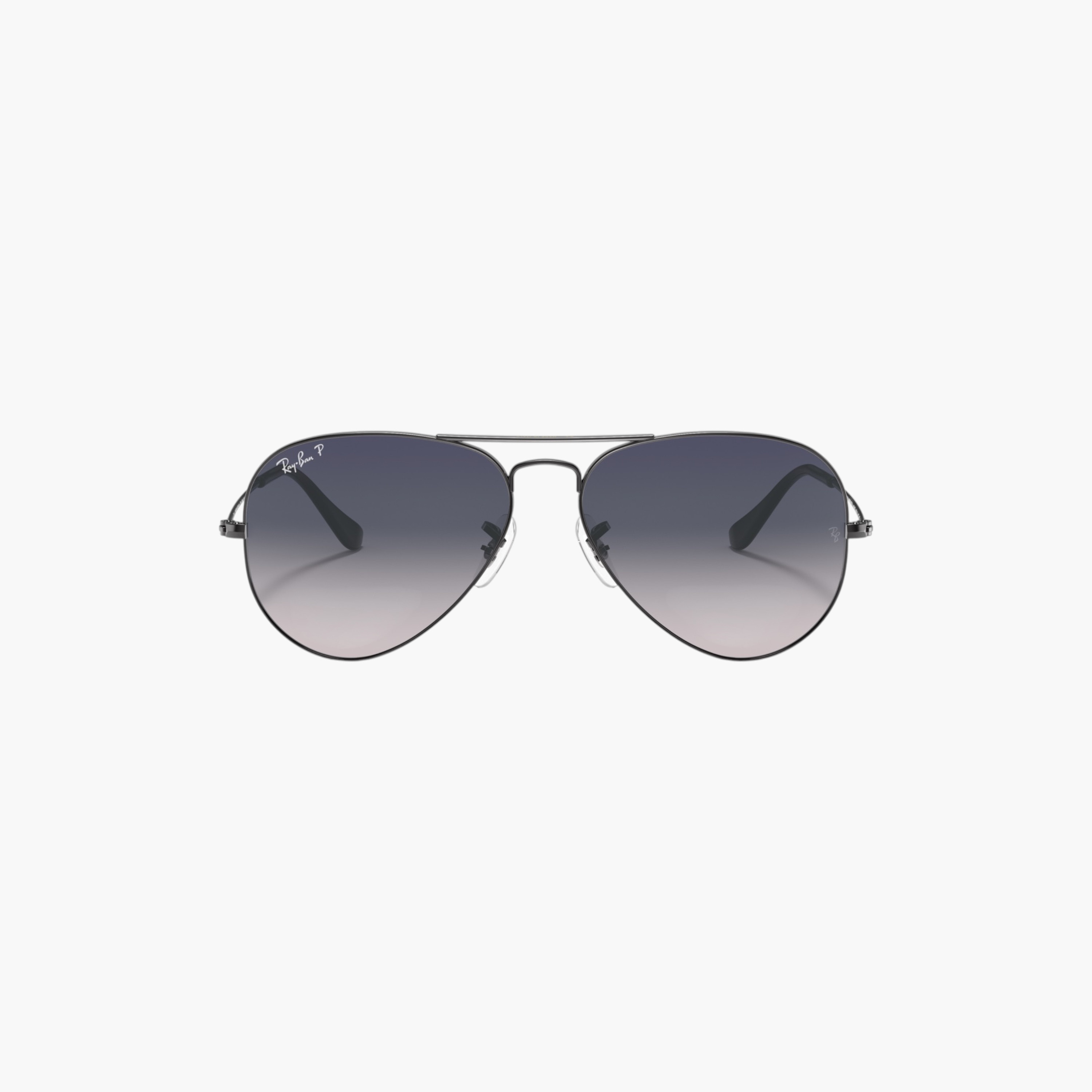Ray-Ban Men Aviator Blue Lens Sunglasses-men-sunglasses-image-2