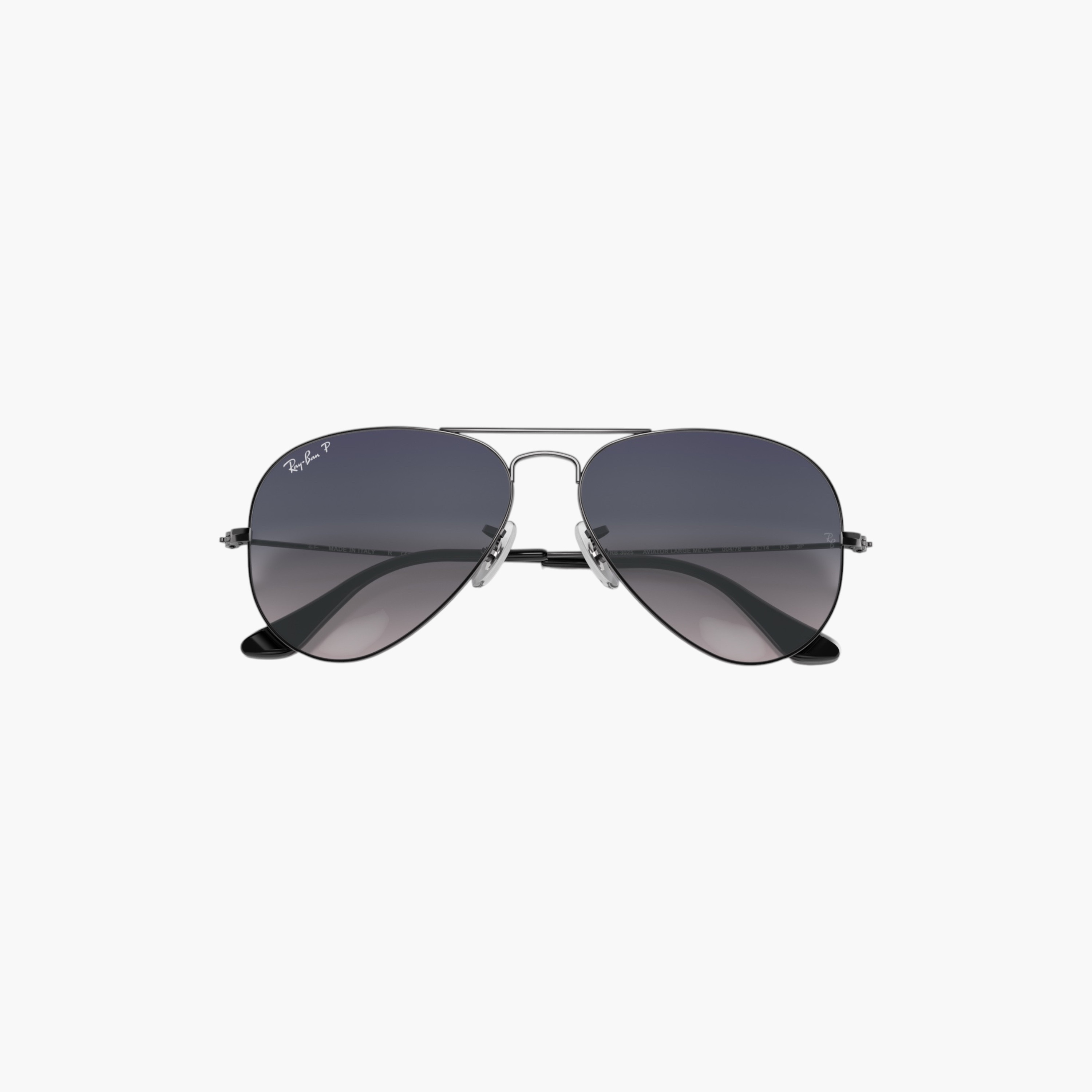 Ray-Ban Men Aviator Blue Lens Sunglasses-men-sunglasses-image-4