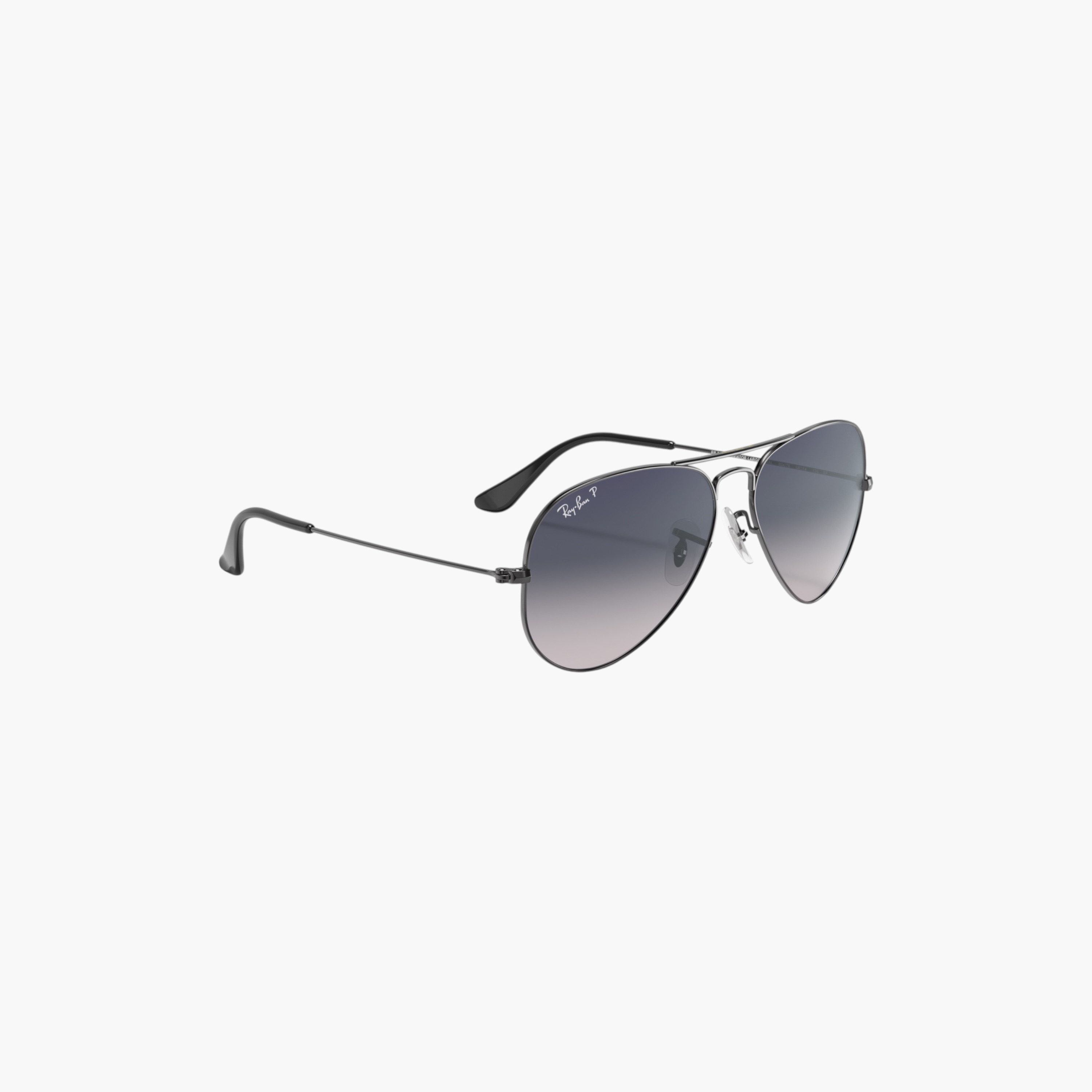 نظارة شمسية أفياتور بعدسات زرقاء للرجال من راي بان-men-sunglasses-image-5