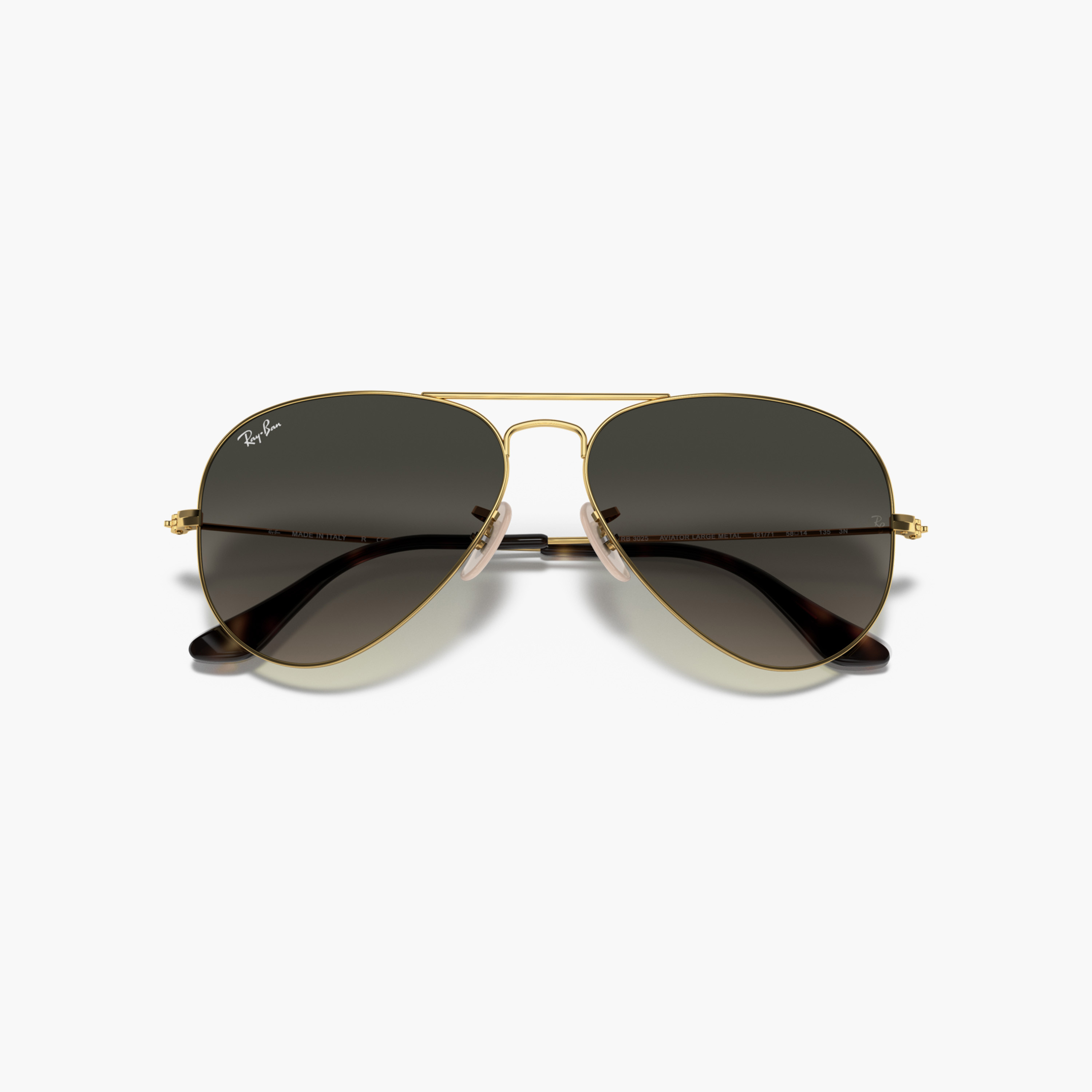 نظارة شمسية أفياتور بإطار كامل ووسادات أنف أريستا من راي بان-men-sunglasses-image-4