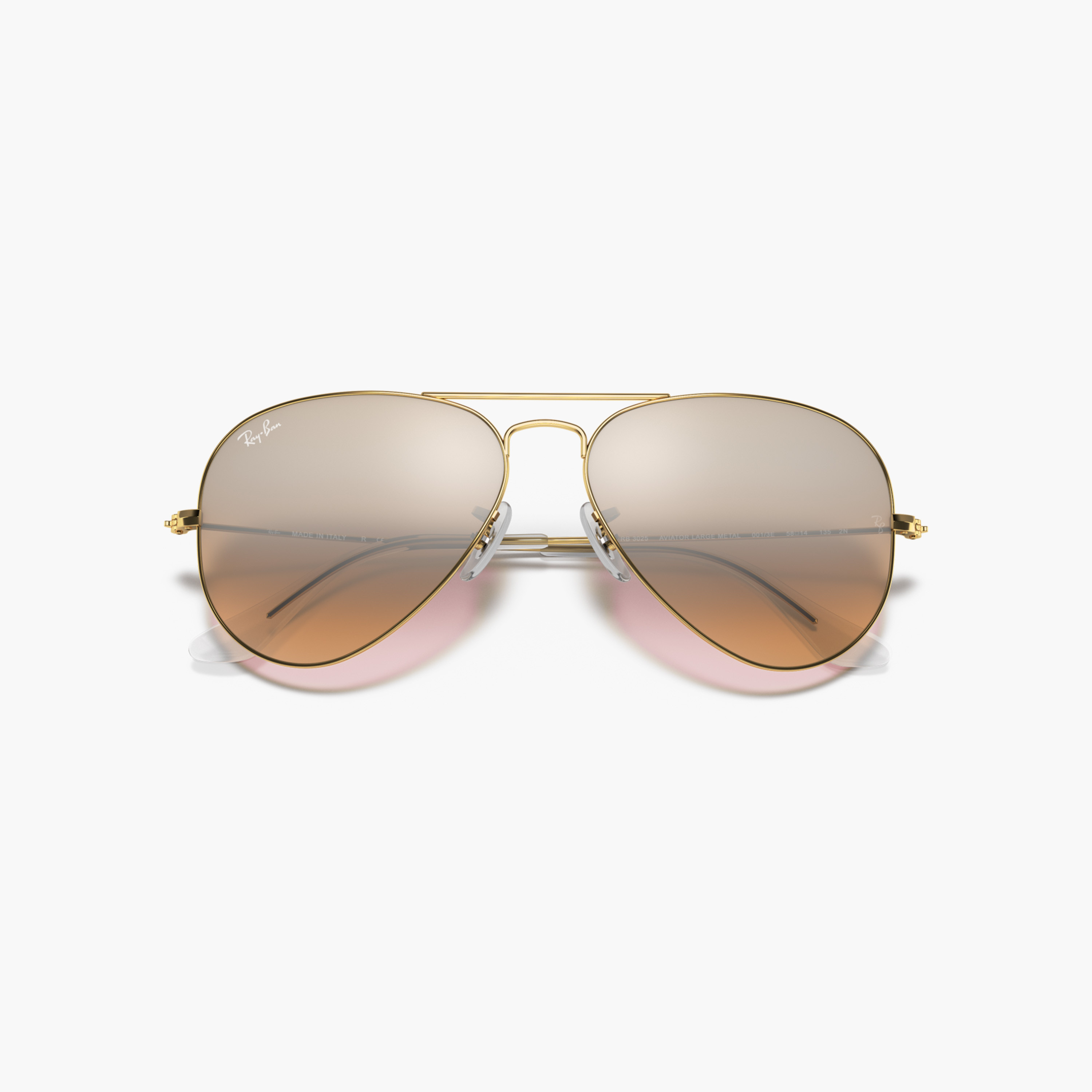 نظارة شمسية أفياتور بإطار كامل ووسادات أنف أريستا من راي بان-men-sunglasses-image-2