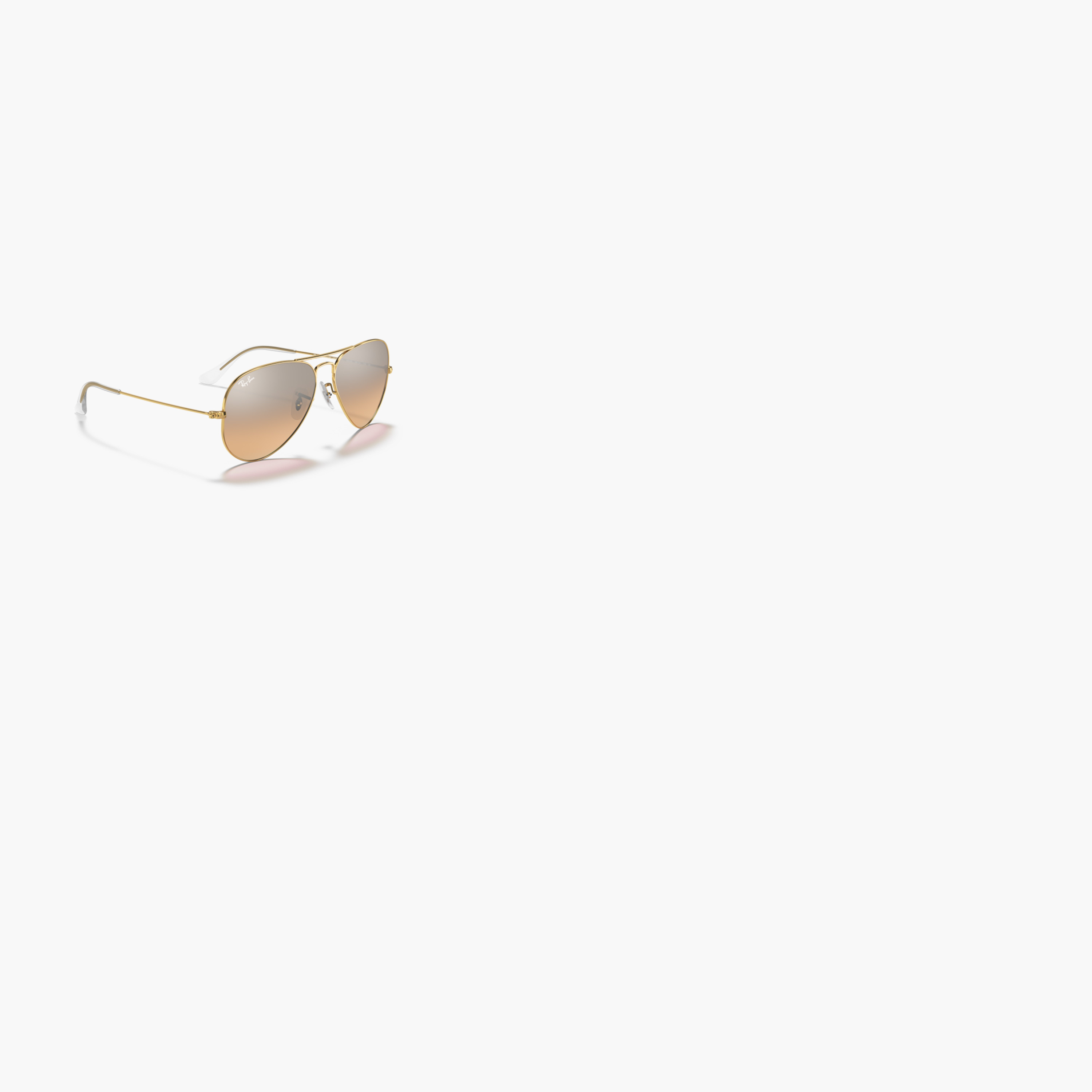 نظارة شمسية أفياتور بإطار كامل ووسادات أنف أريستا من راي بان-men-sunglasses-image-7