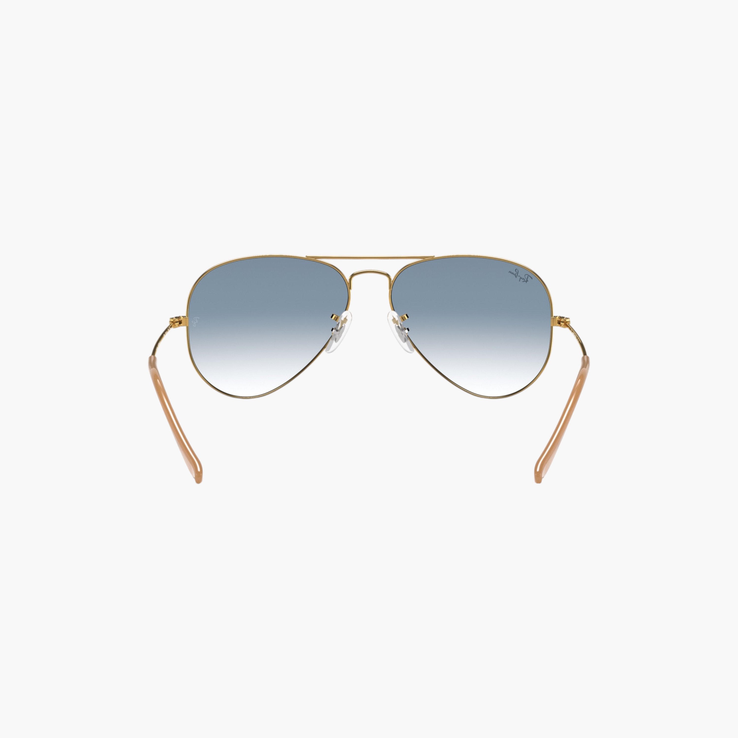 Ray-Ban Men Aviator Blue Lens Sunglasses-men-sunglasses-image-2