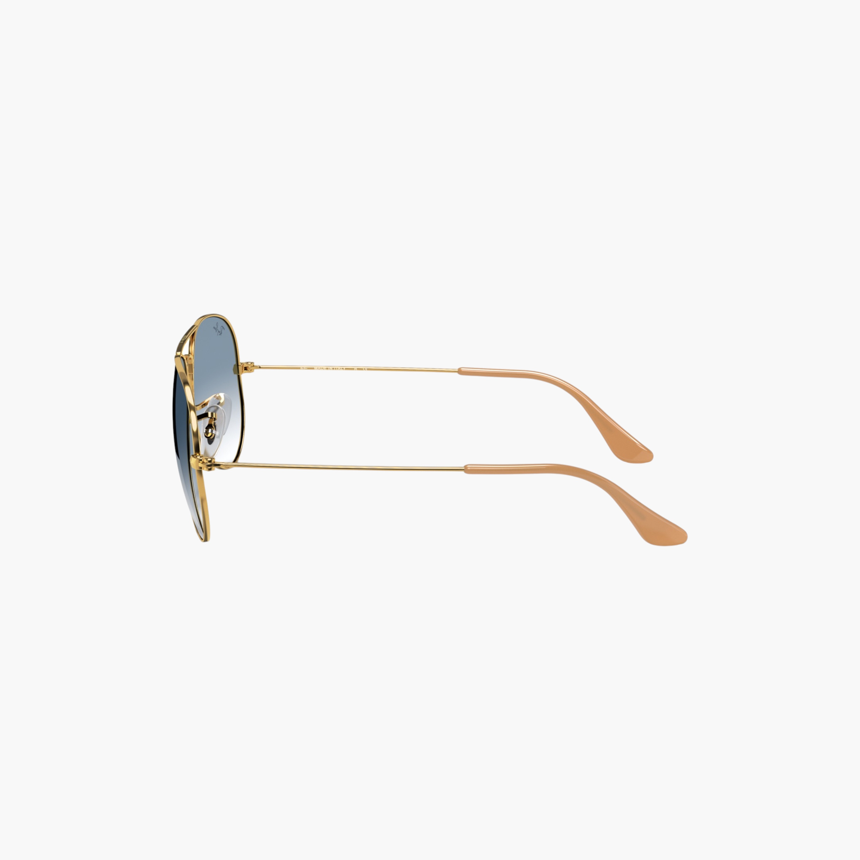 Ray-Ban Men Aviator Blue Lens Sunglasses-men-sunglasses-image-3
